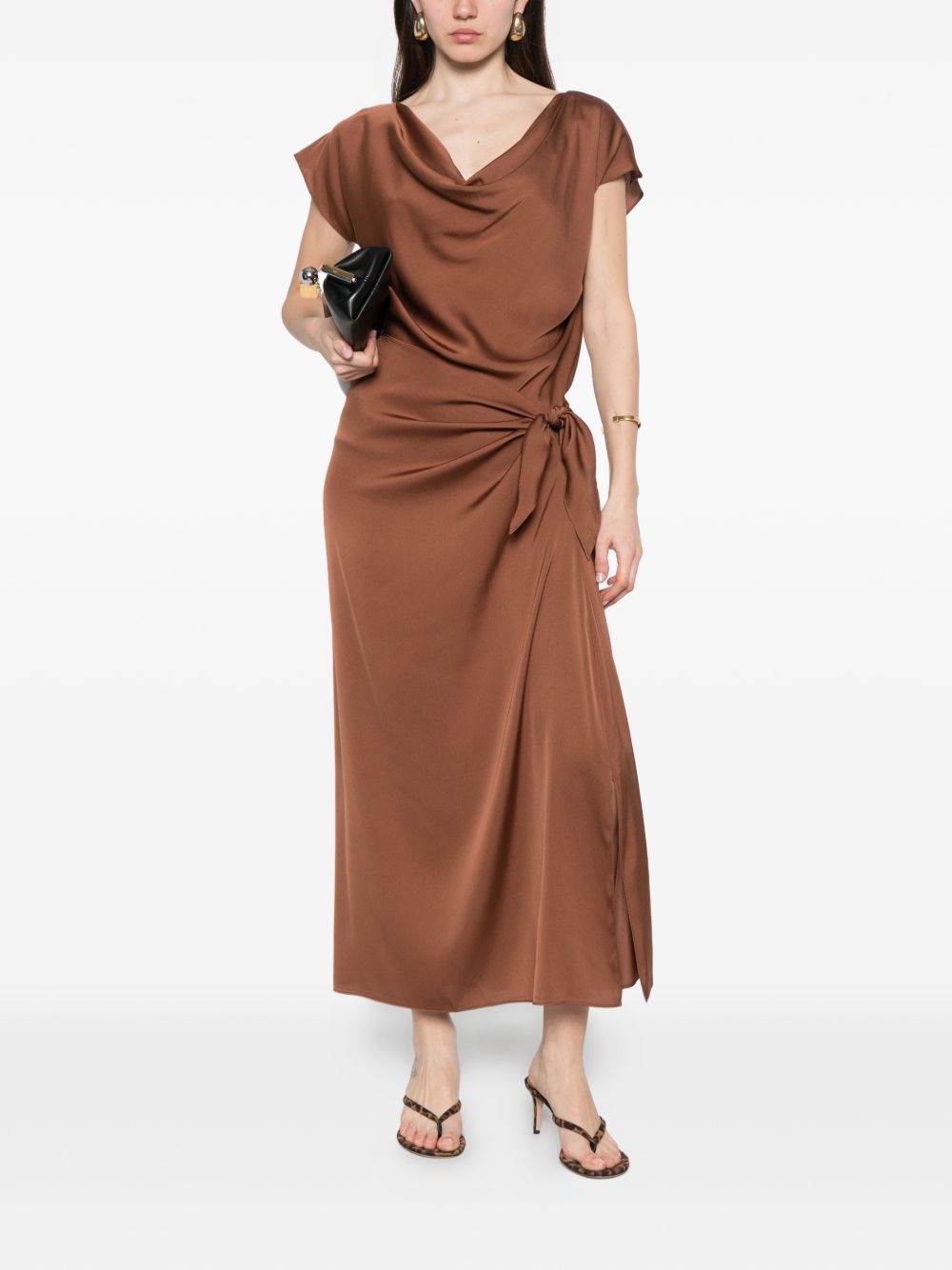 Silk95Five French Tie silk skirt – Silk 95%, Elastane 5% - view 5