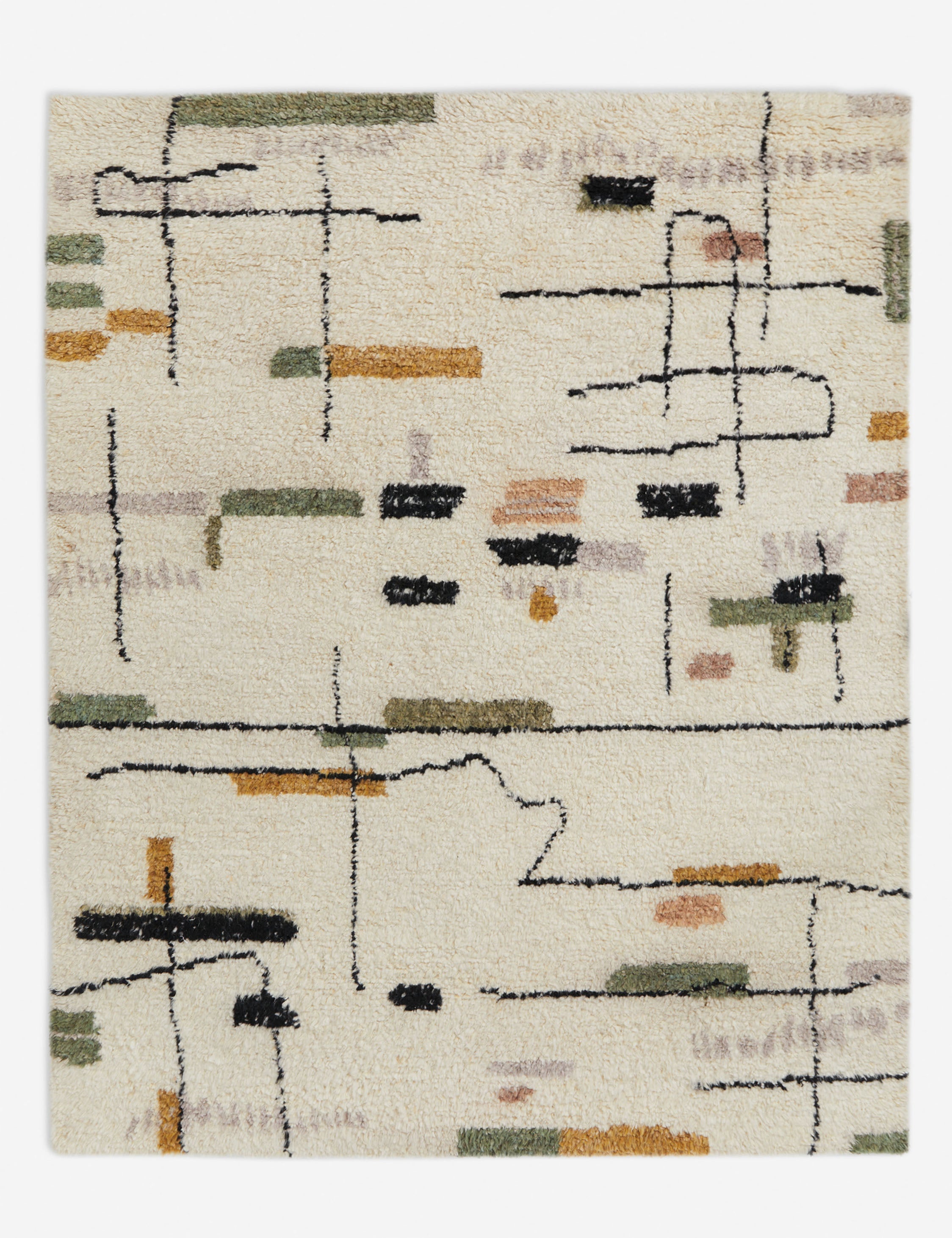 Lulu and Georgia Staccato Hand-Knotted Wool Rug
