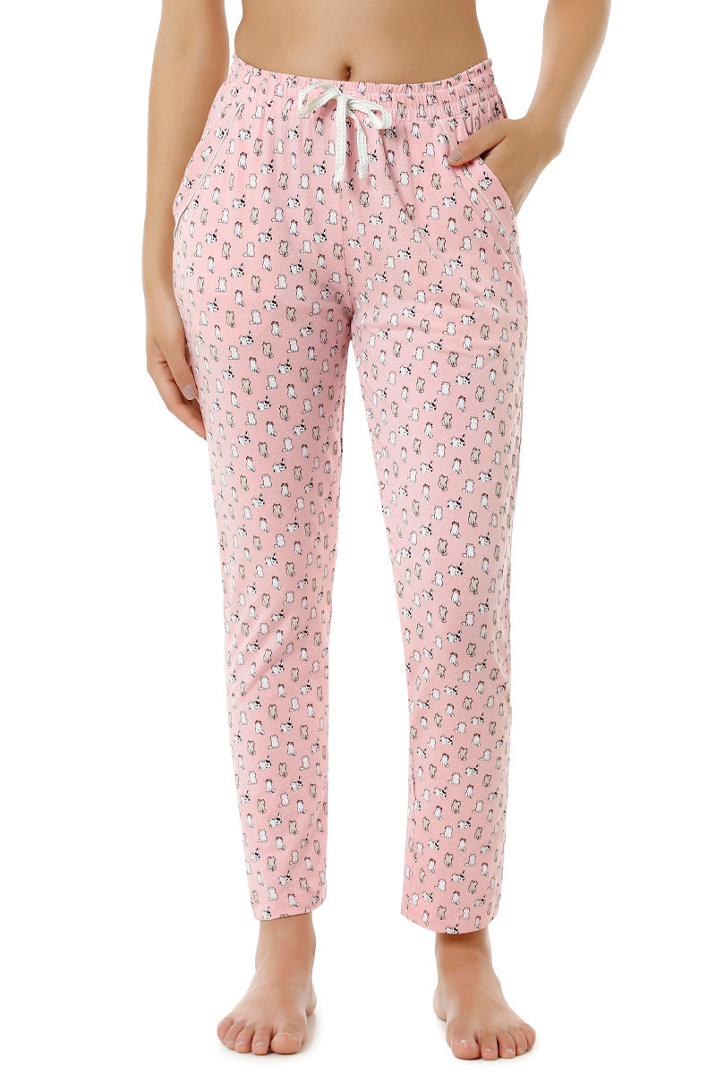 Amante Full Length PJ Bottom - Cat Nap Print