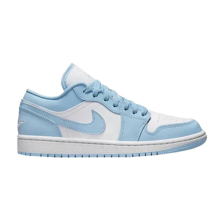 Kicks Machine Air Jordan 1 Low Ice blue