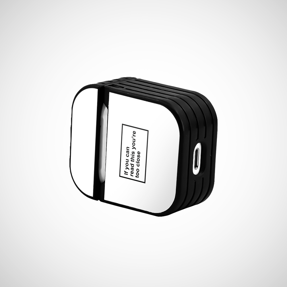 Cover It Up You are too close Glass Airpods 2nd Gen Case Covers - view 3