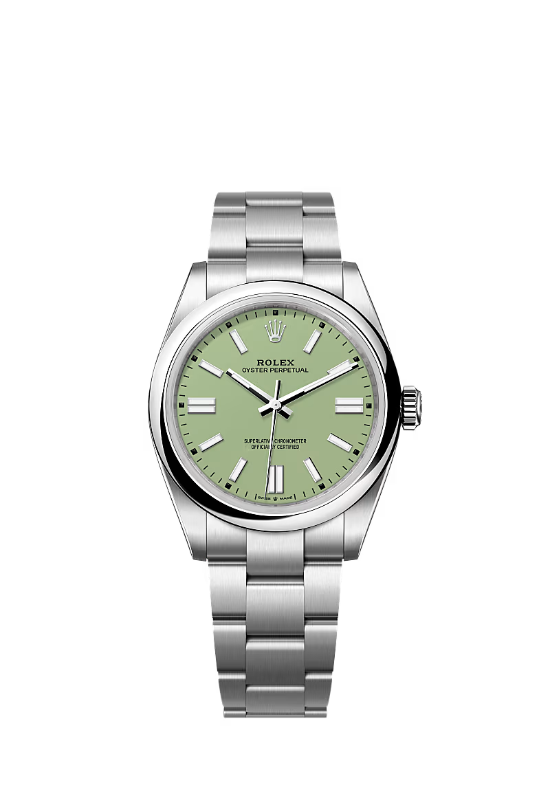 Cop Underdog Rolex Oyster Perpetual 41mm Pistachio (2025) 134300