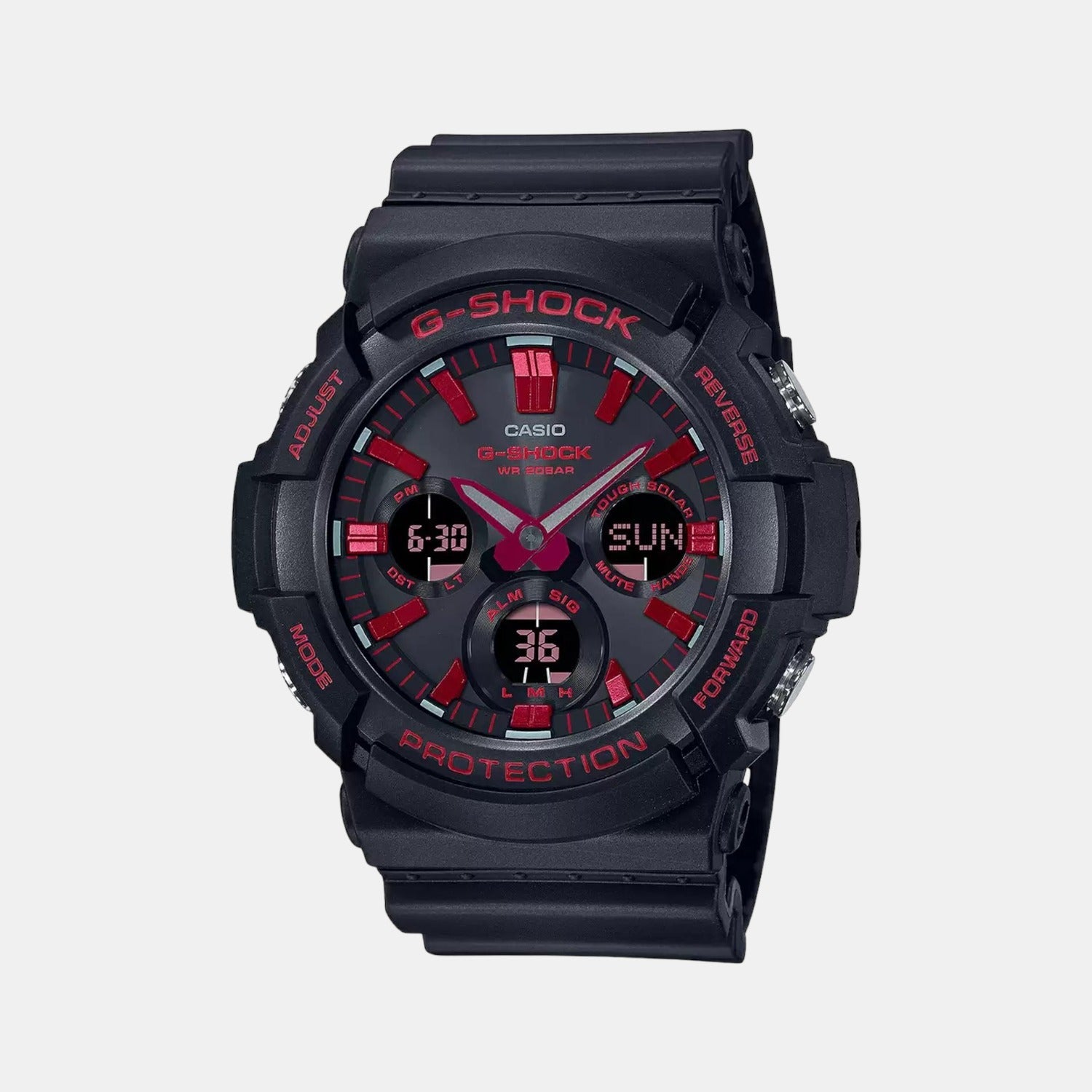 Casio G-Shock Men Quartz Black Dial Analog-Digital Resin Watch G1311