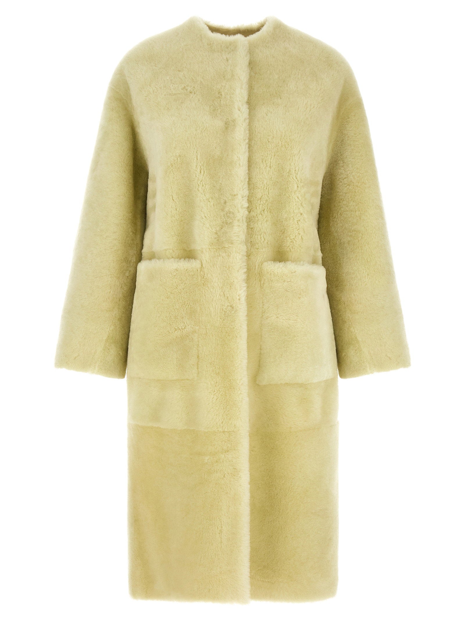 Blancha Long Fur Coat – 100% shearling