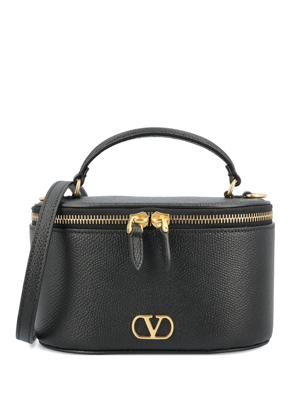 Valentino Garavani VLogo Bowling Bag – 100% Calf Leather