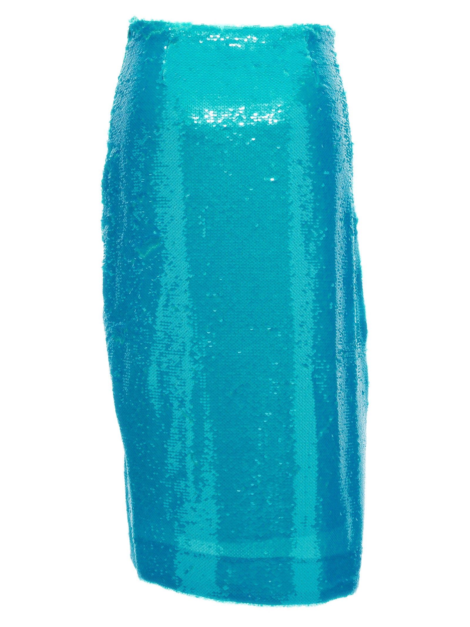 Ganni Sequin Midi Skirt – 100% recycled polyester - view 2