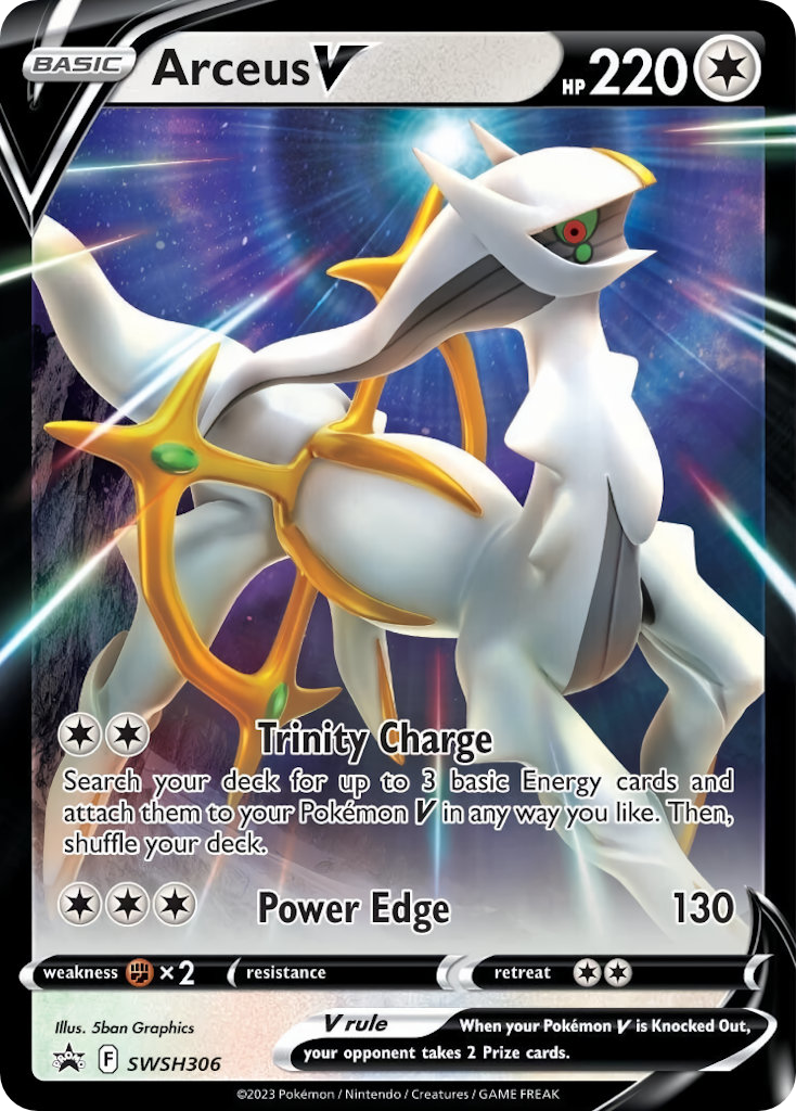 Promo swshp-swsh306 ultra – Pokémon Arceus V - SWSH306 - Promo [swshp-SWSH306] [Ultra] - Arceus V - SWSH306 - Promo