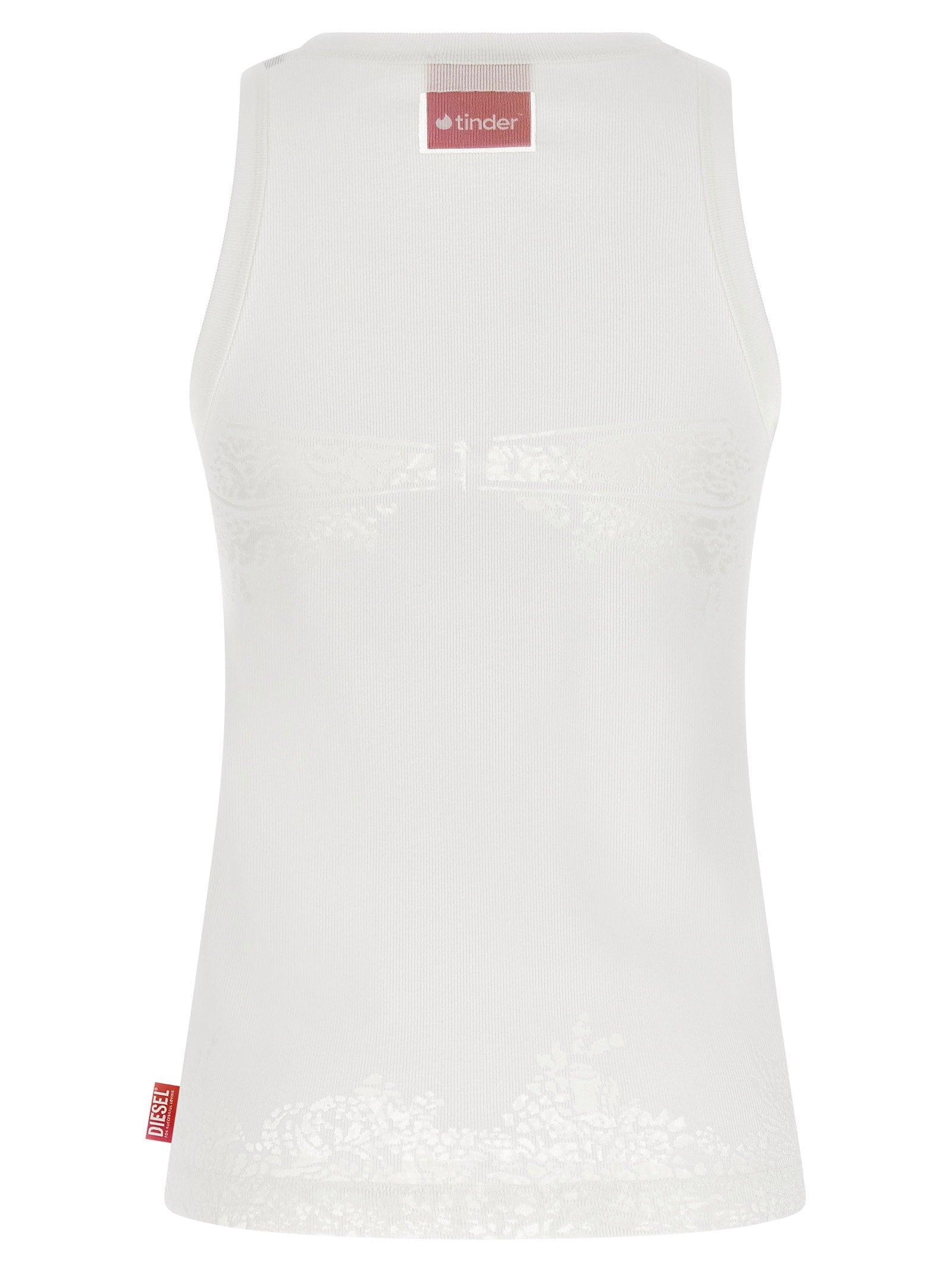 Diesel X Tinder Pr-t-anki-lace-r Tank Top - view 2