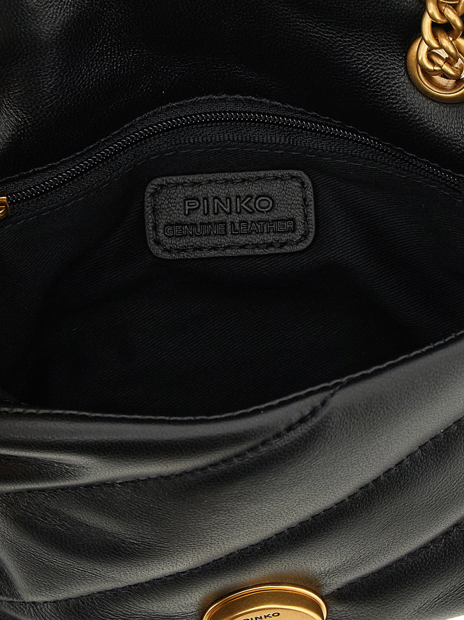 Pinko Baby Love Puff Crossbody Bag – 100% lamb leather - view 4