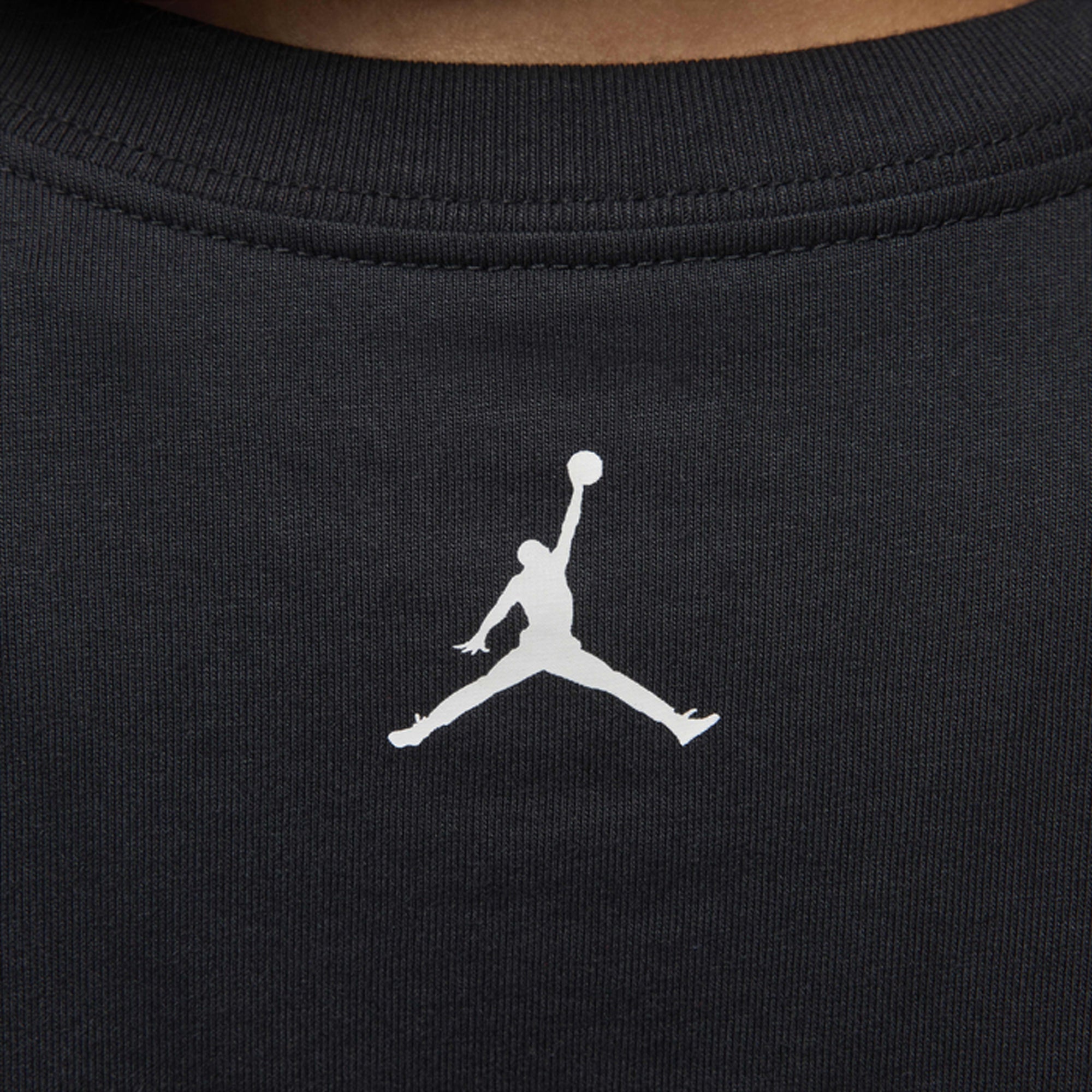 Jordan | Jumpman T-shirt { Black/sail/sail - view 5