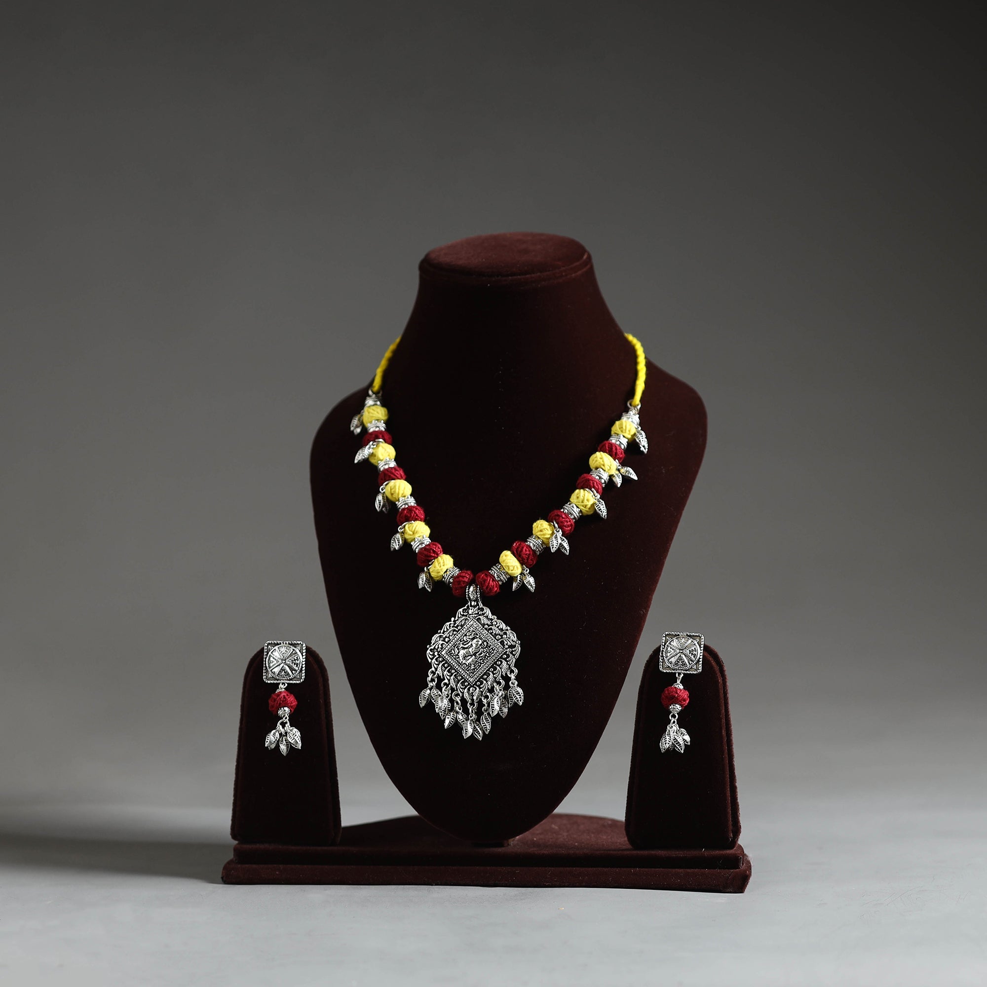 JALPARI German Silver Necklace Set 07