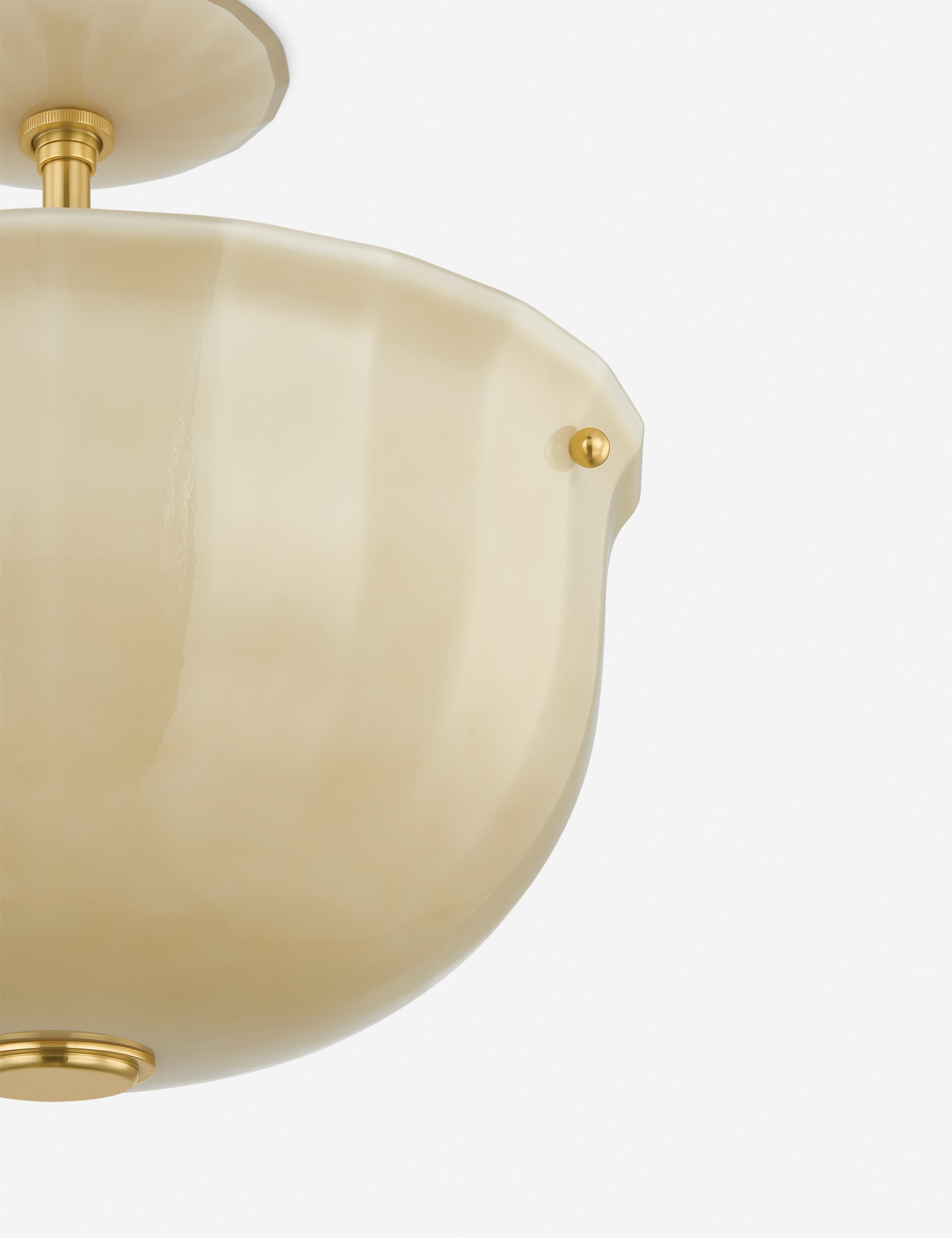 Lulu and Georgia Nasir Semi-Flush Mount Light - view 4