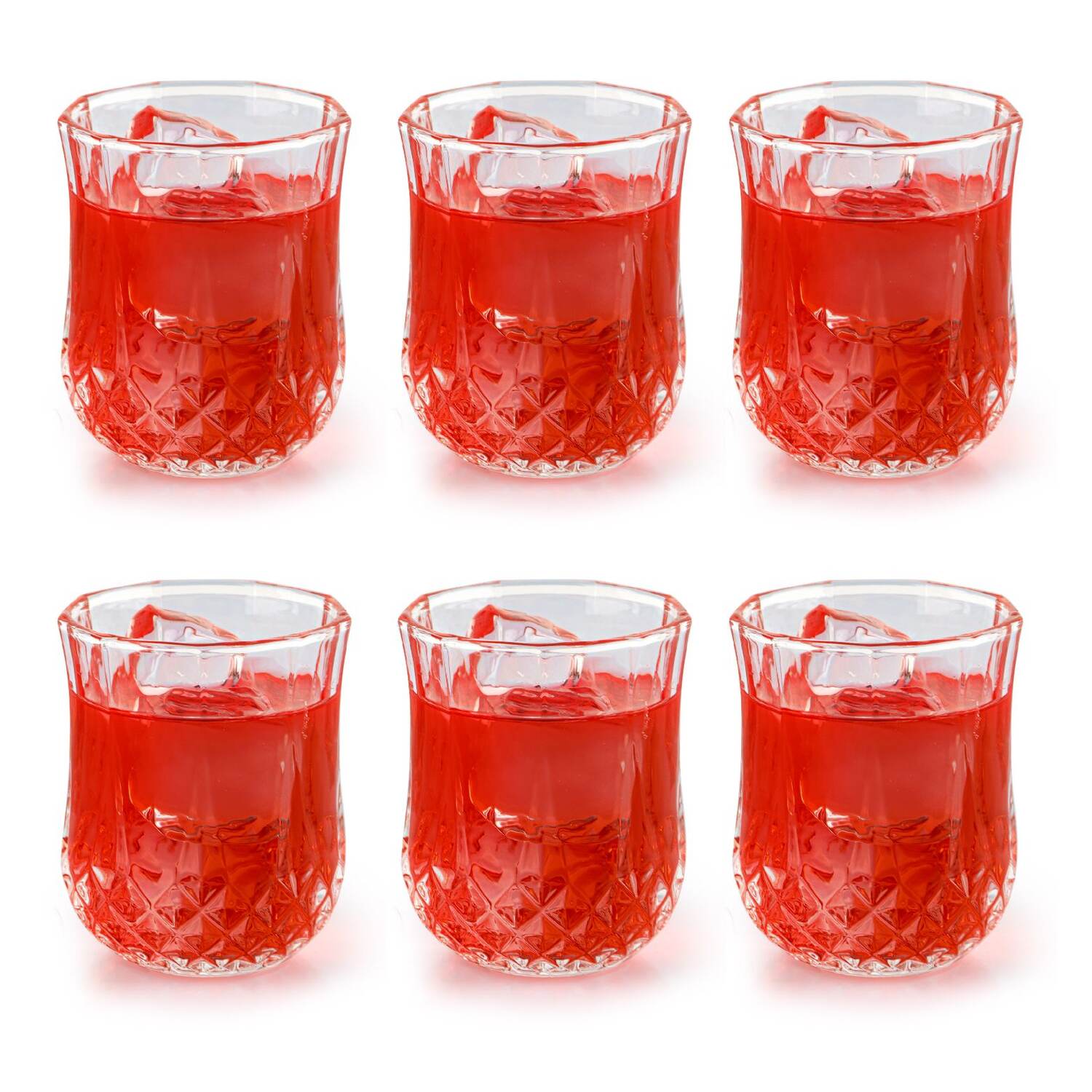 Cello Amore Glass Tumblers, Set of 6 – Clear - view 13