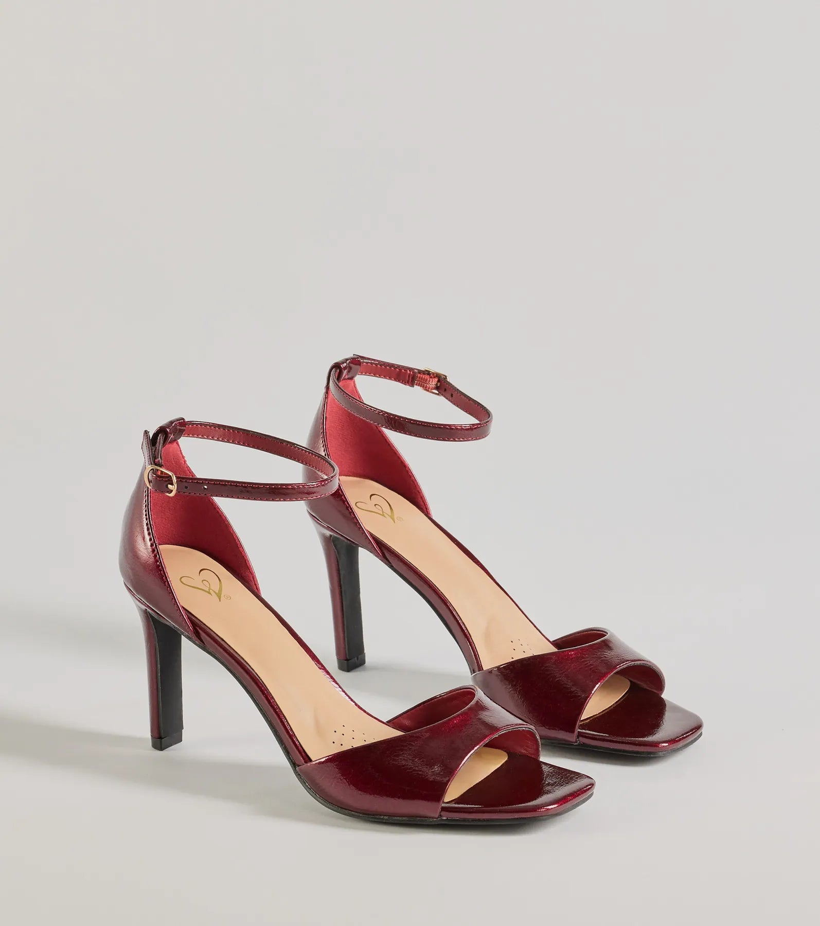 Windsor Sleek And Fab Strut Stiletto Heels – WINE
