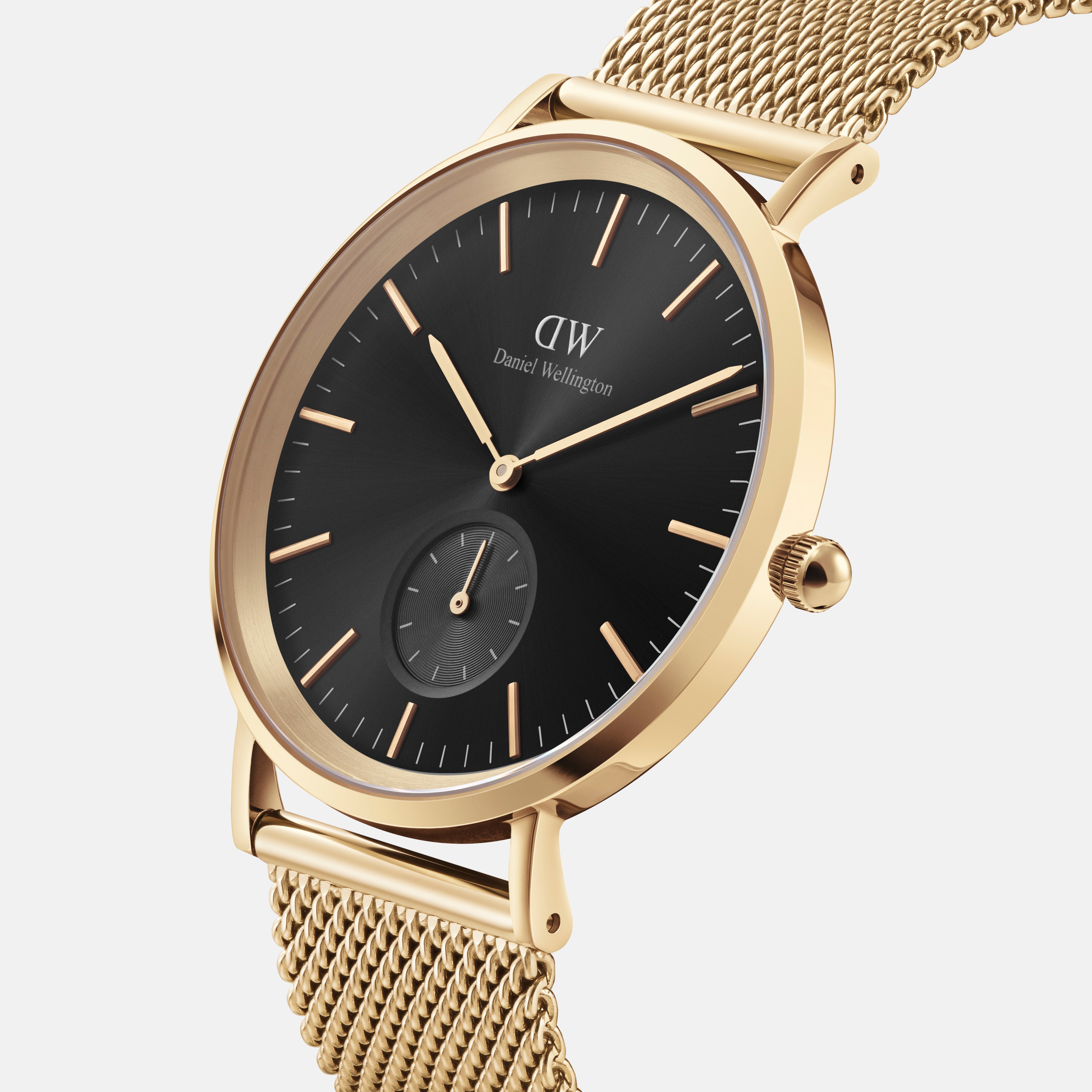 Daniel Wellington Classic Men Quartz Black Dial Analog Stainless Steel Watch DW00100713K - view 2