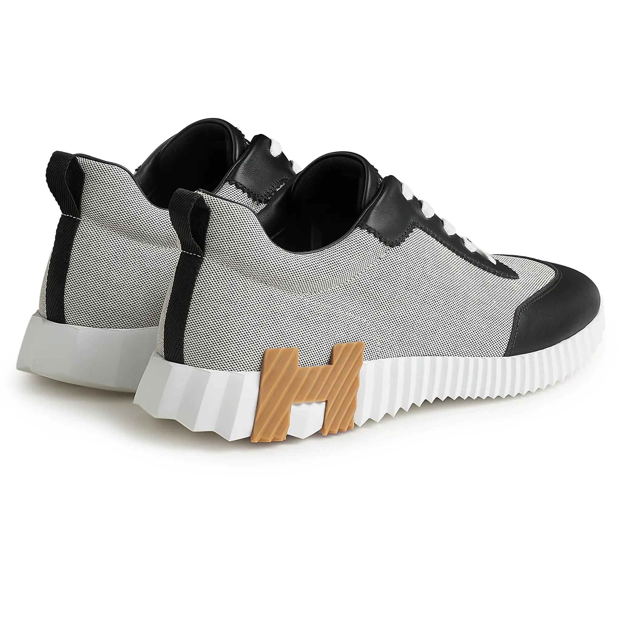 Hermès Paris Hermes Paris Bouncing Calf Sneaker Prunoir Noir - view 2