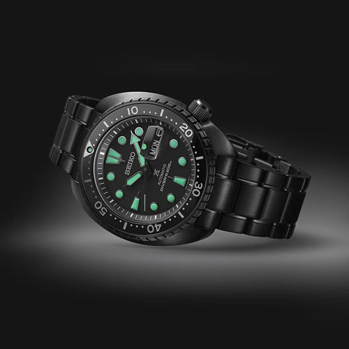 Seiko Prospex Black Series Night Vision Turtle Diver’s Black Dial 45mm Men SRPK43K1 - view 3