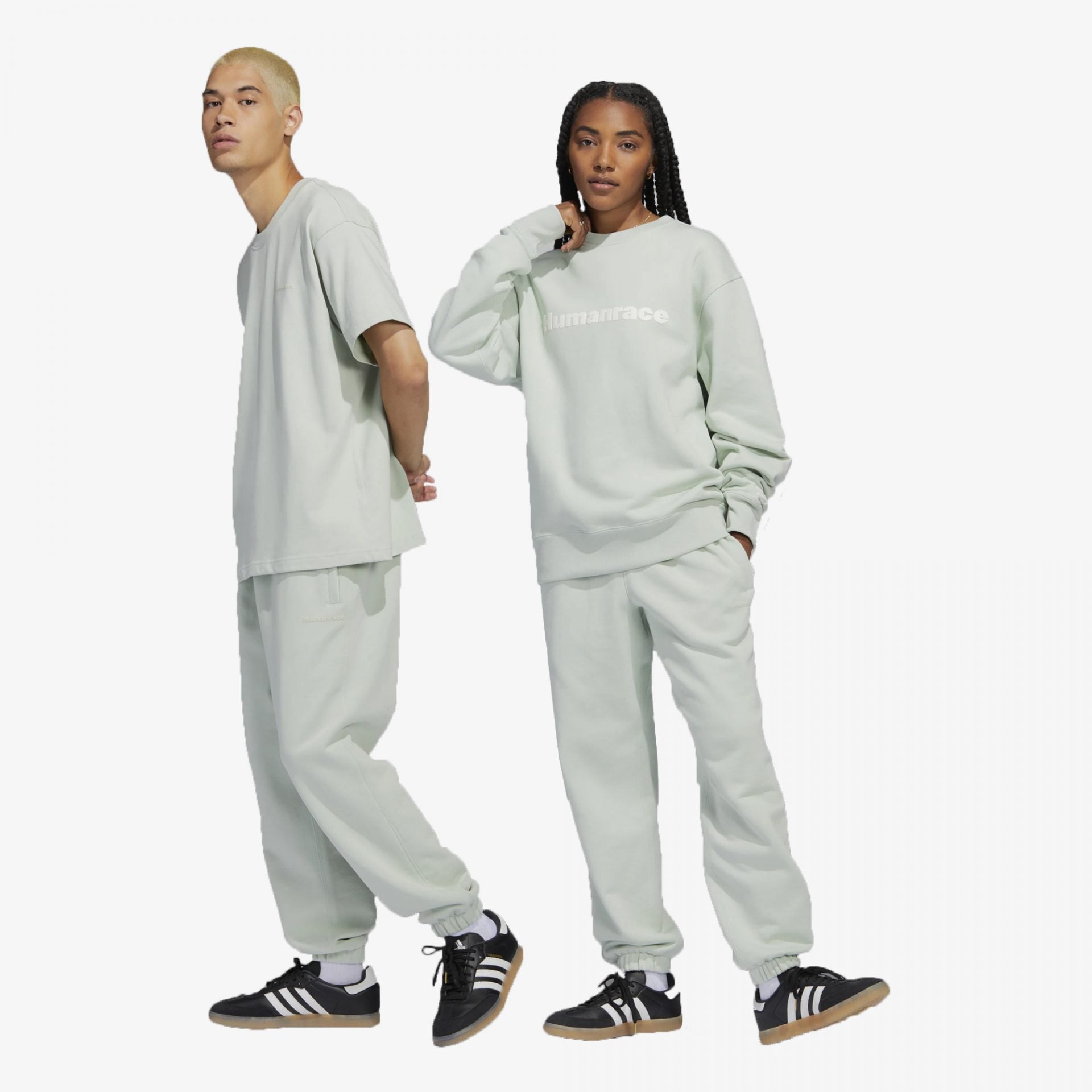 Adidas Originals | PHARRELL WILLIAMS BASICS PANTS XLD { LINEN GREEN