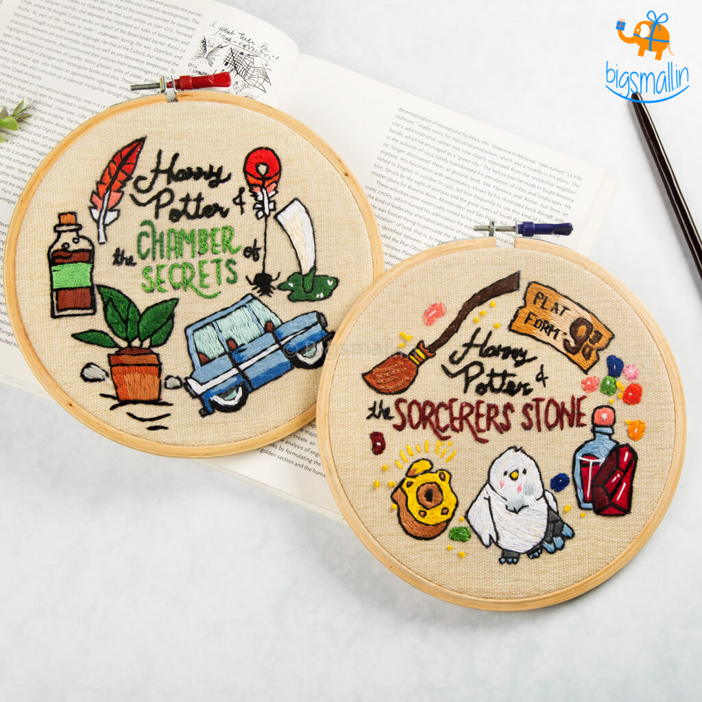 Hoop-Broideries Harry Potter Embroidery Hoop Art - view 3