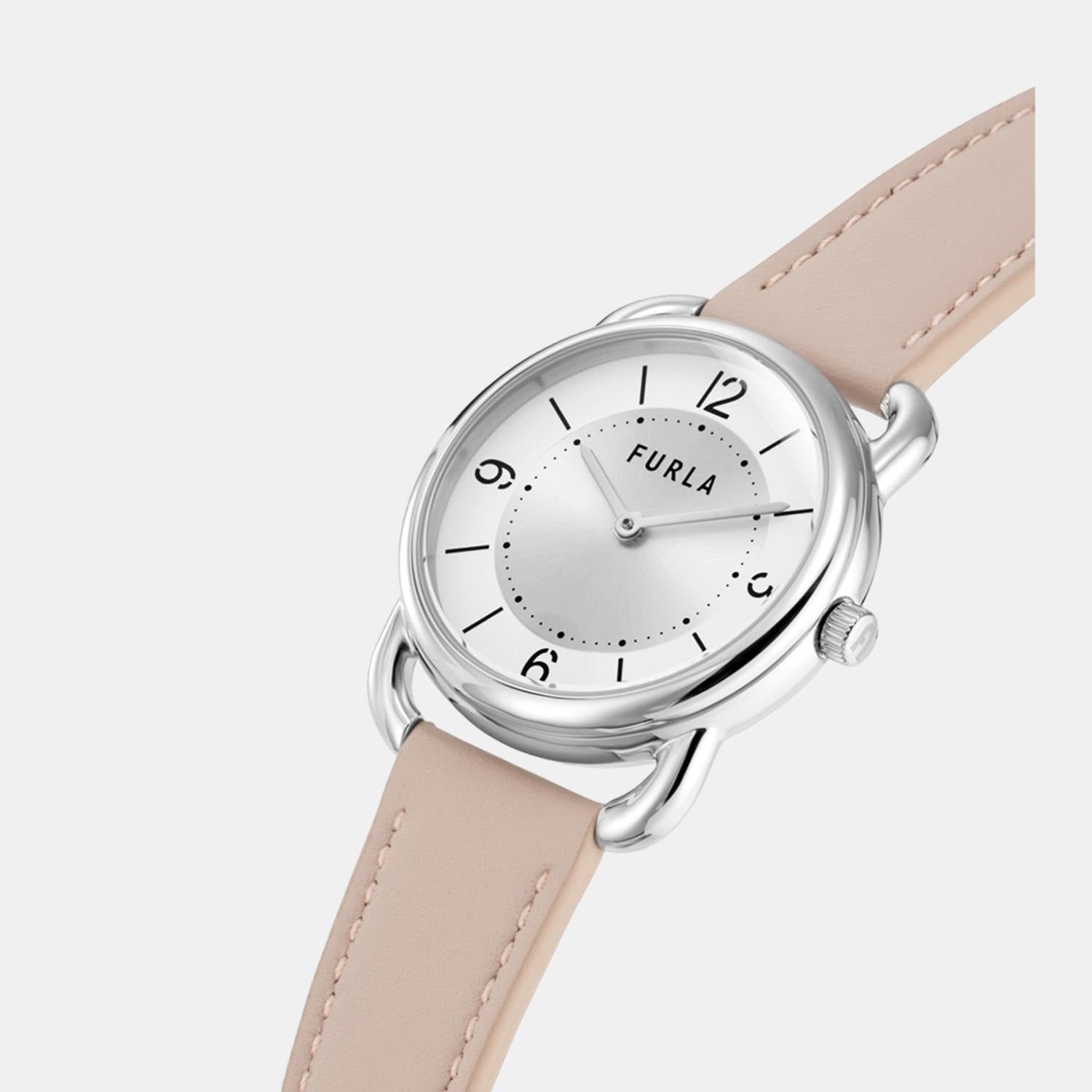 Furla Heritage Women Quartz Silver Dial Analog Leather Watch WW00021014L1 - view 4