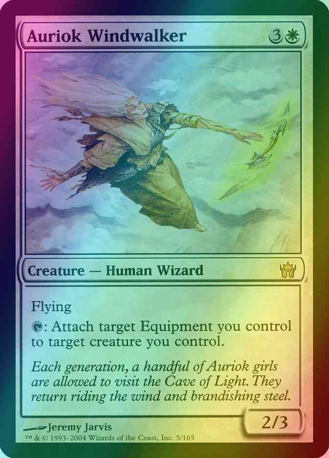 Auriok windwalker 5 – Magic Auriok Windwalker [5] [Fifth Dawn] [Foil]
