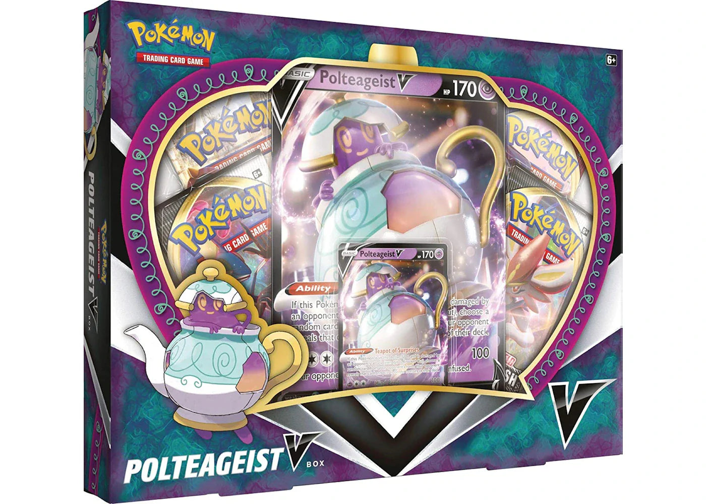 Pokémon 2020 Pokemon TCG Polteageist V Box