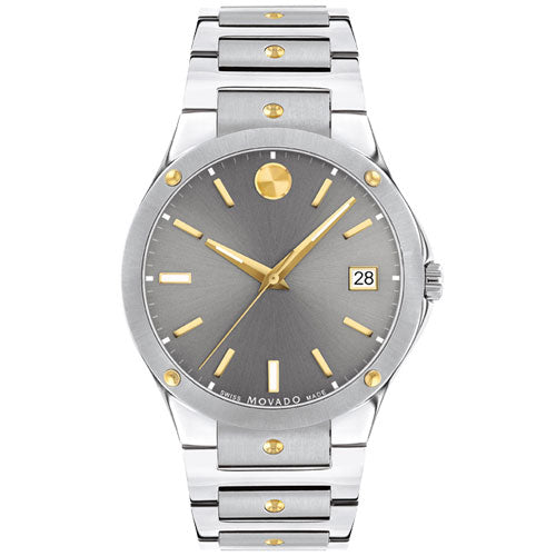 Movado Movado SE Grey Dial Men 41mm