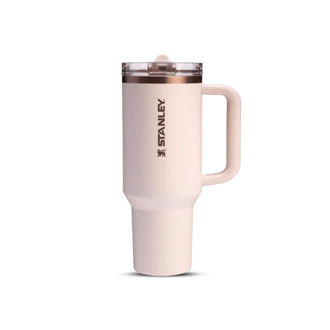 HYPE ELIXIR Stanley Quencher ProTour Flip Straw Tumbler | 40 OZ Gilded Sugar