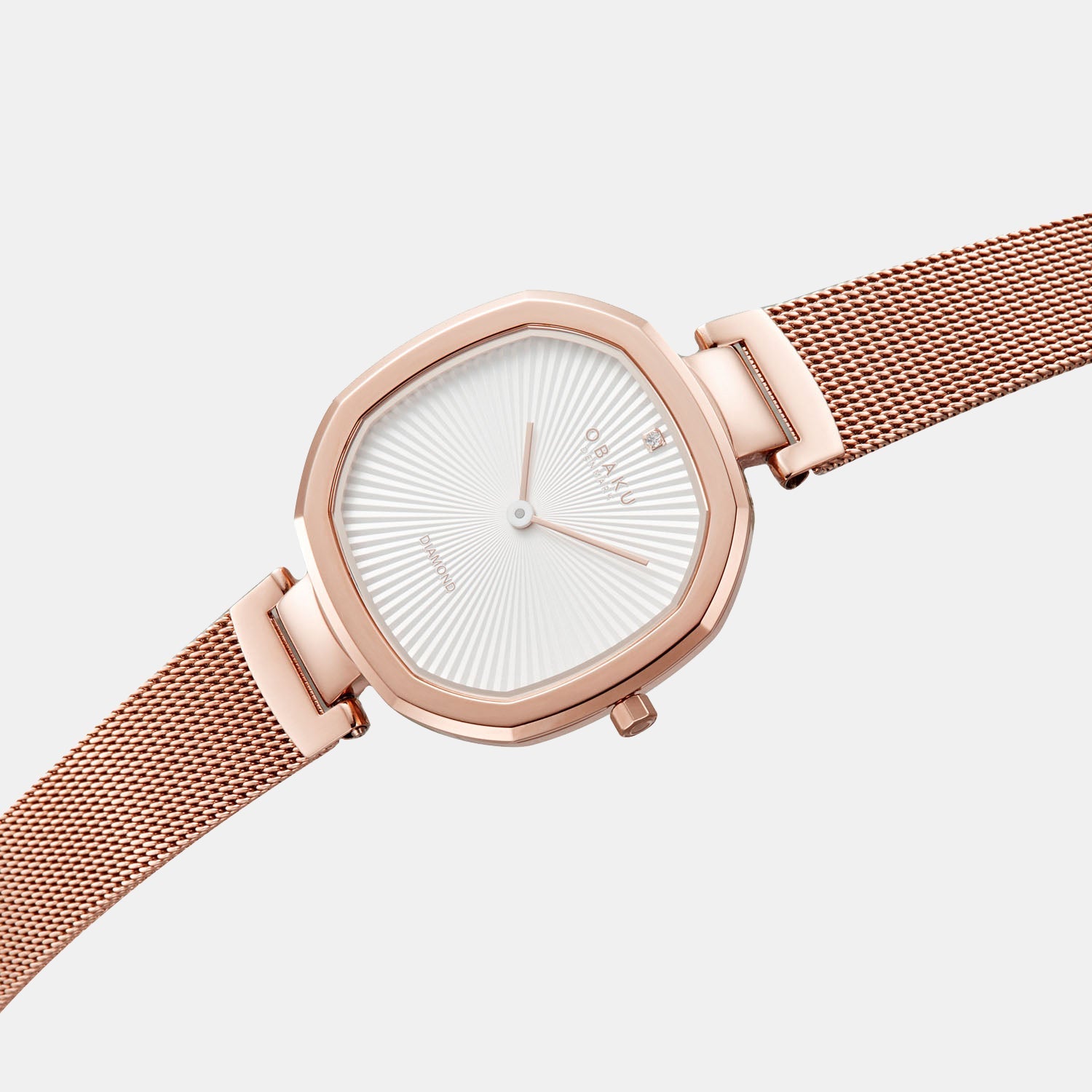 Obaku Brilliant Women Quartz Silver Dial Analog Stainless Steel Watch V277LXVIMV - view 2