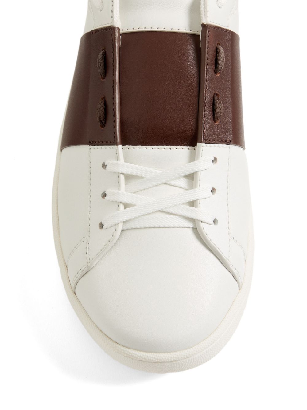 Valentino Garavani Sneakers BROWN – 100% Calf Leather - view 2