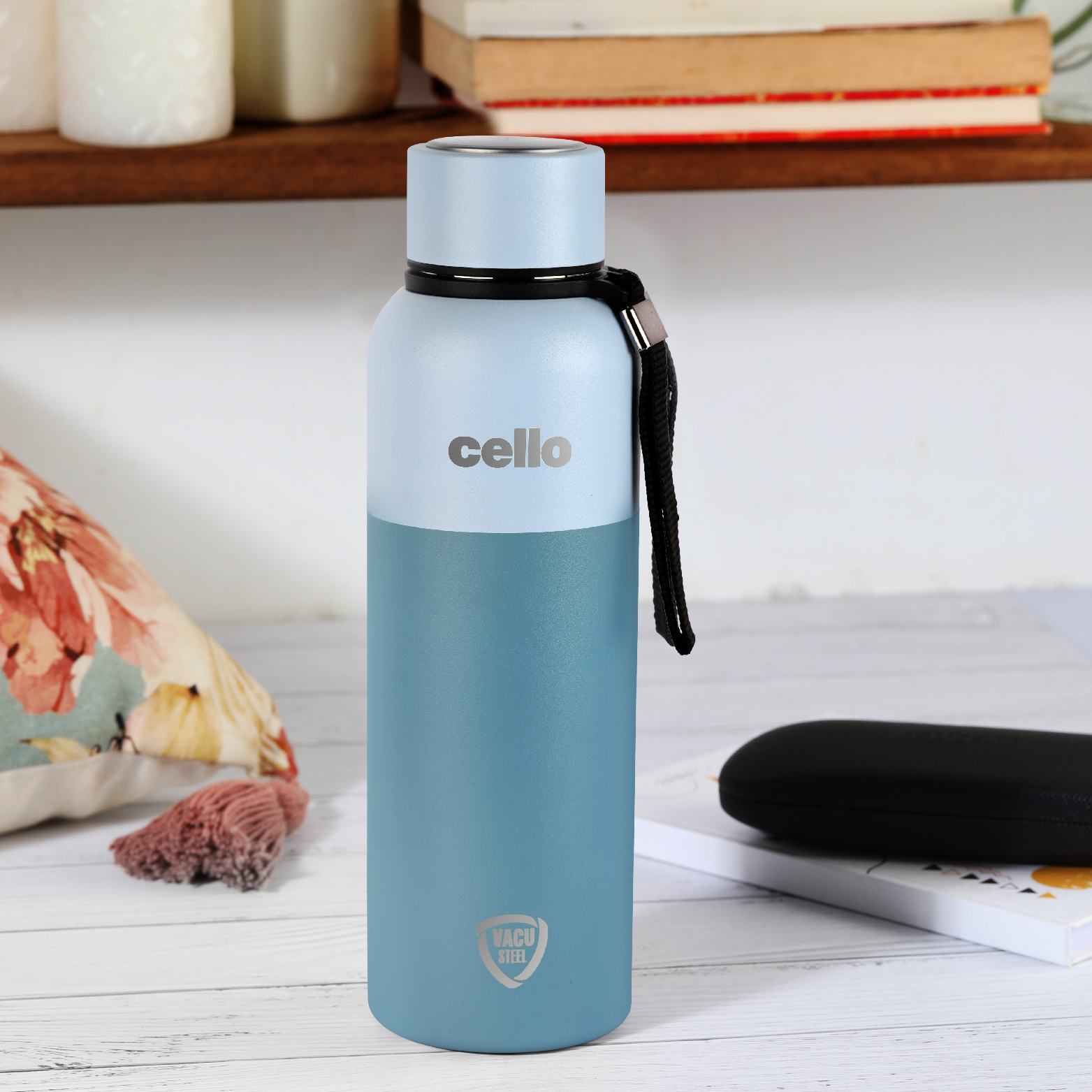 Cello Neo Kent Flask, Vacusteel Water Bottle, 750ml - view 2