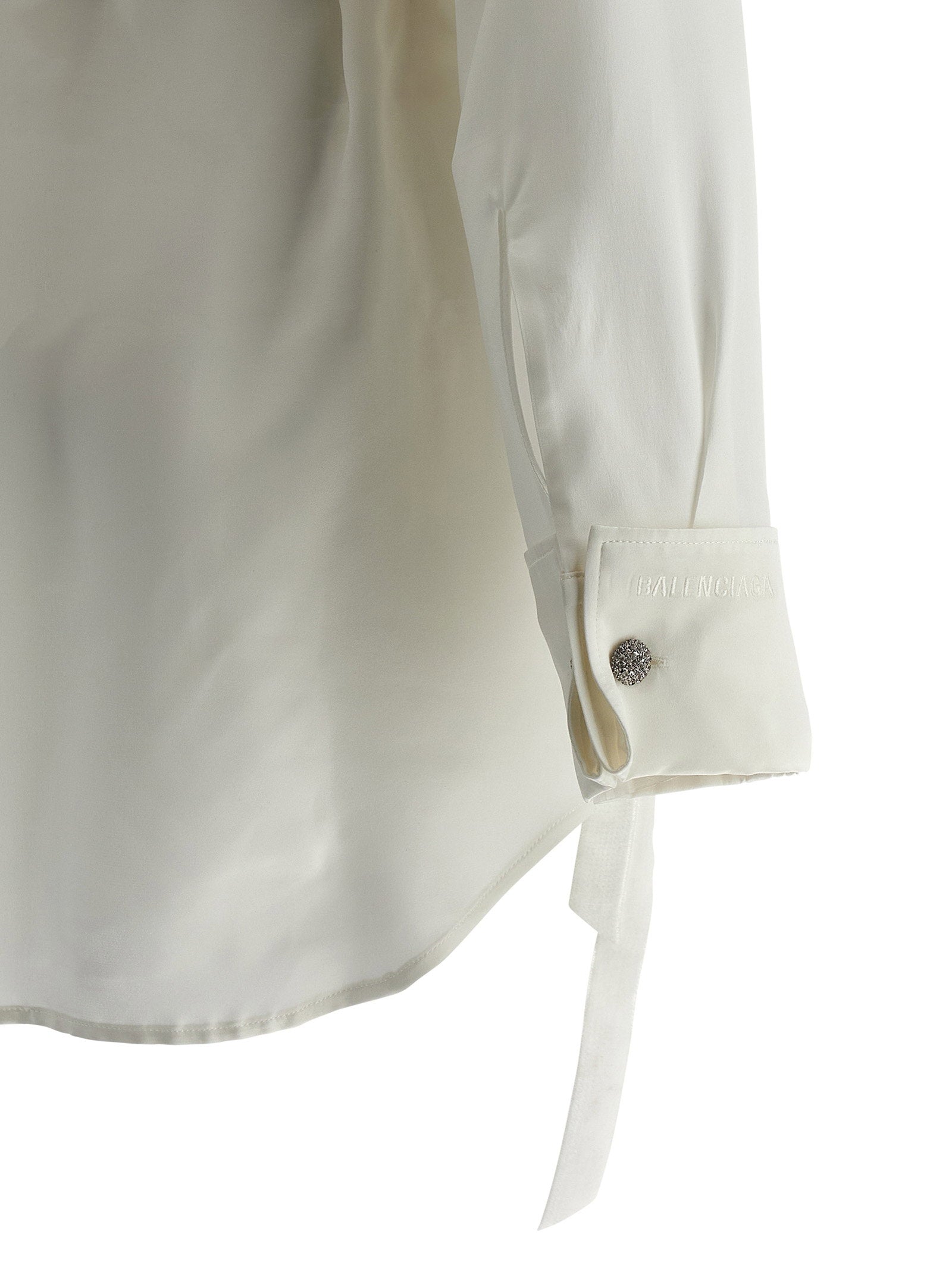 Balenciaga Wrap Shirt – 65% silk, 35% protein - view 4