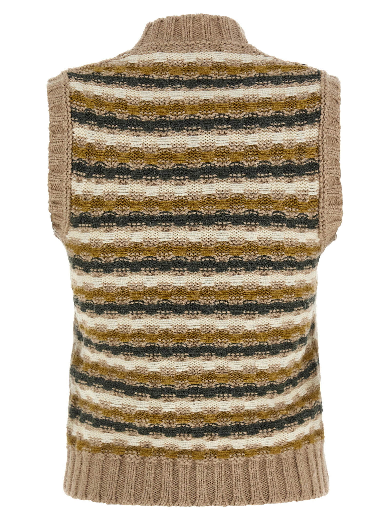 Marni Shetland Acquard Knit Vest - view 2