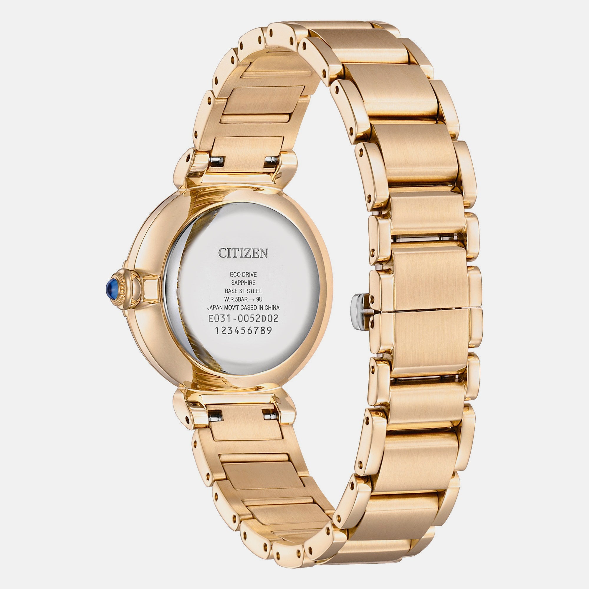 Citizen L Women Eco-Drive Mother Of Pearl Dial Analog Stainless Steel Watch EM1063-89D - view 2