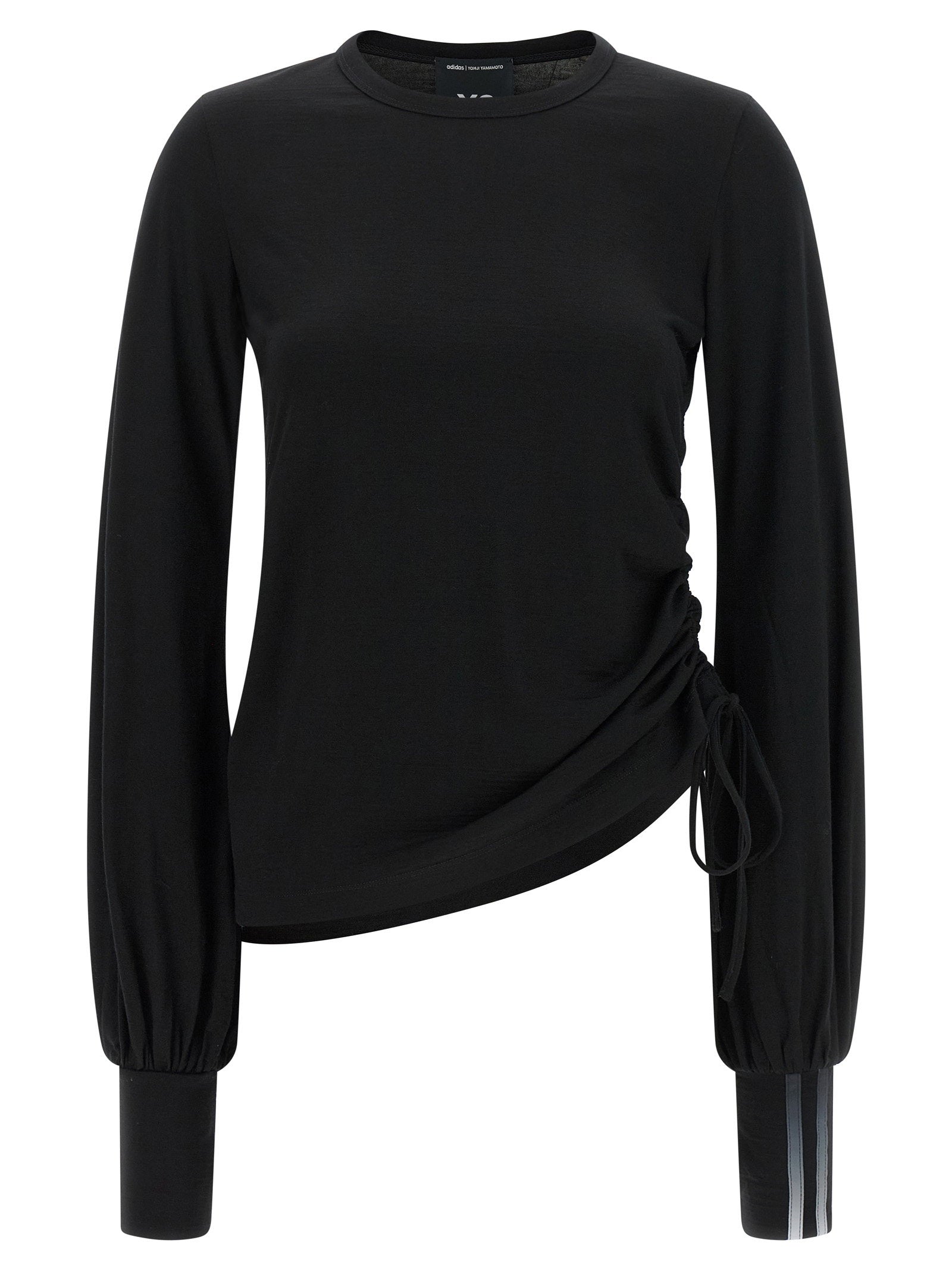 Y-3 Draped Cut T-shirt – 100% merino wool