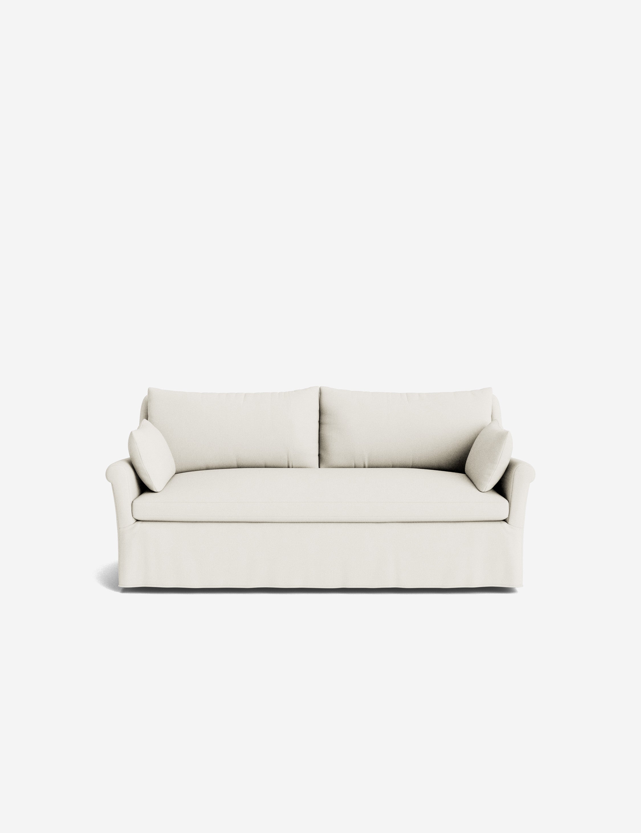 Lulu and Georgia Portola Rolled Arm Slipcover Sofa - view 157