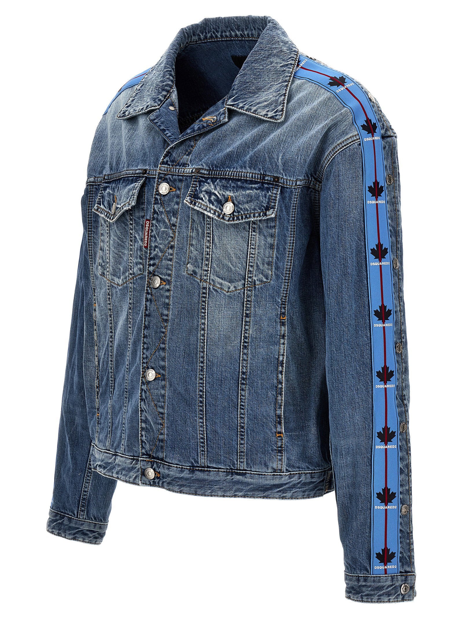 Dsquared2 Dan Denim Jacket – 100% cotton - view 3