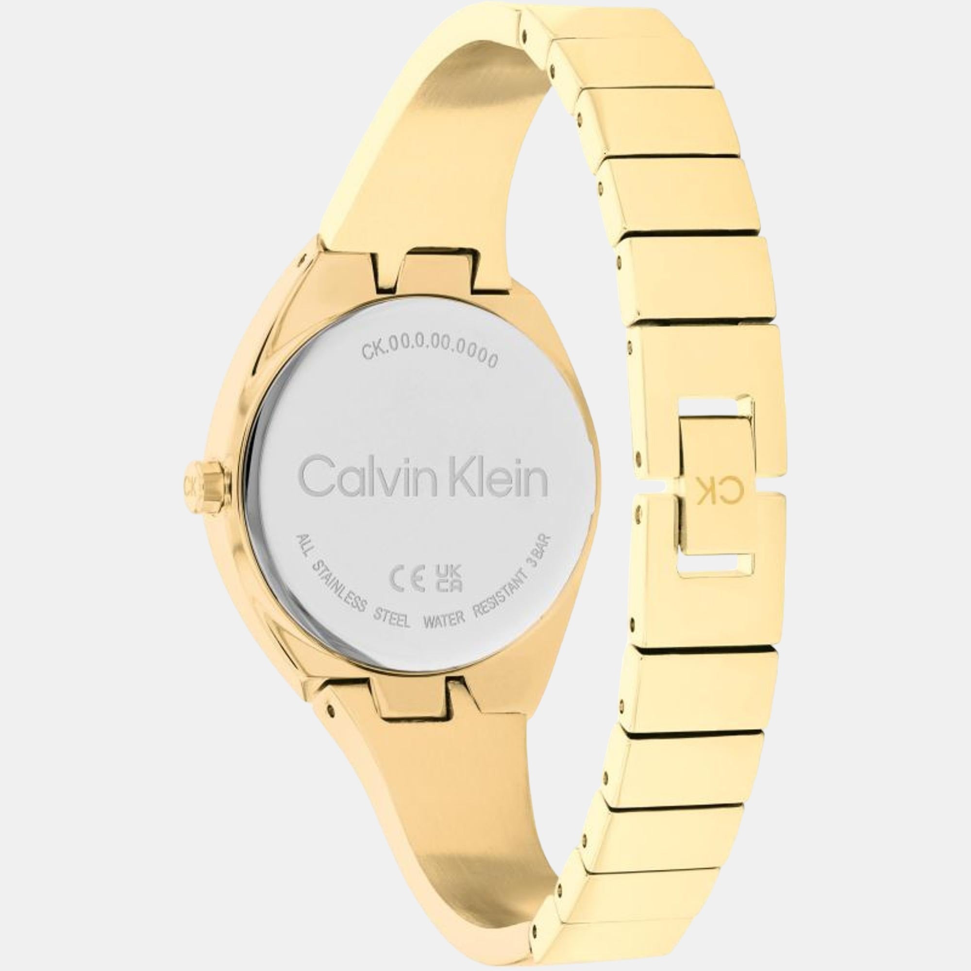 Calvin Klein Charming Women Quartz Gold Dial Analog Stainless Steel Watch 25200235 - view 3