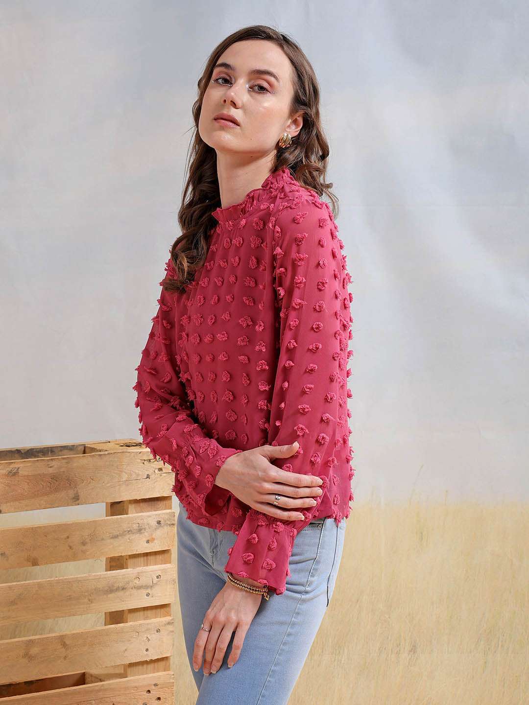 Freehand By The Indian Garage Co Women Solid Top - view 4