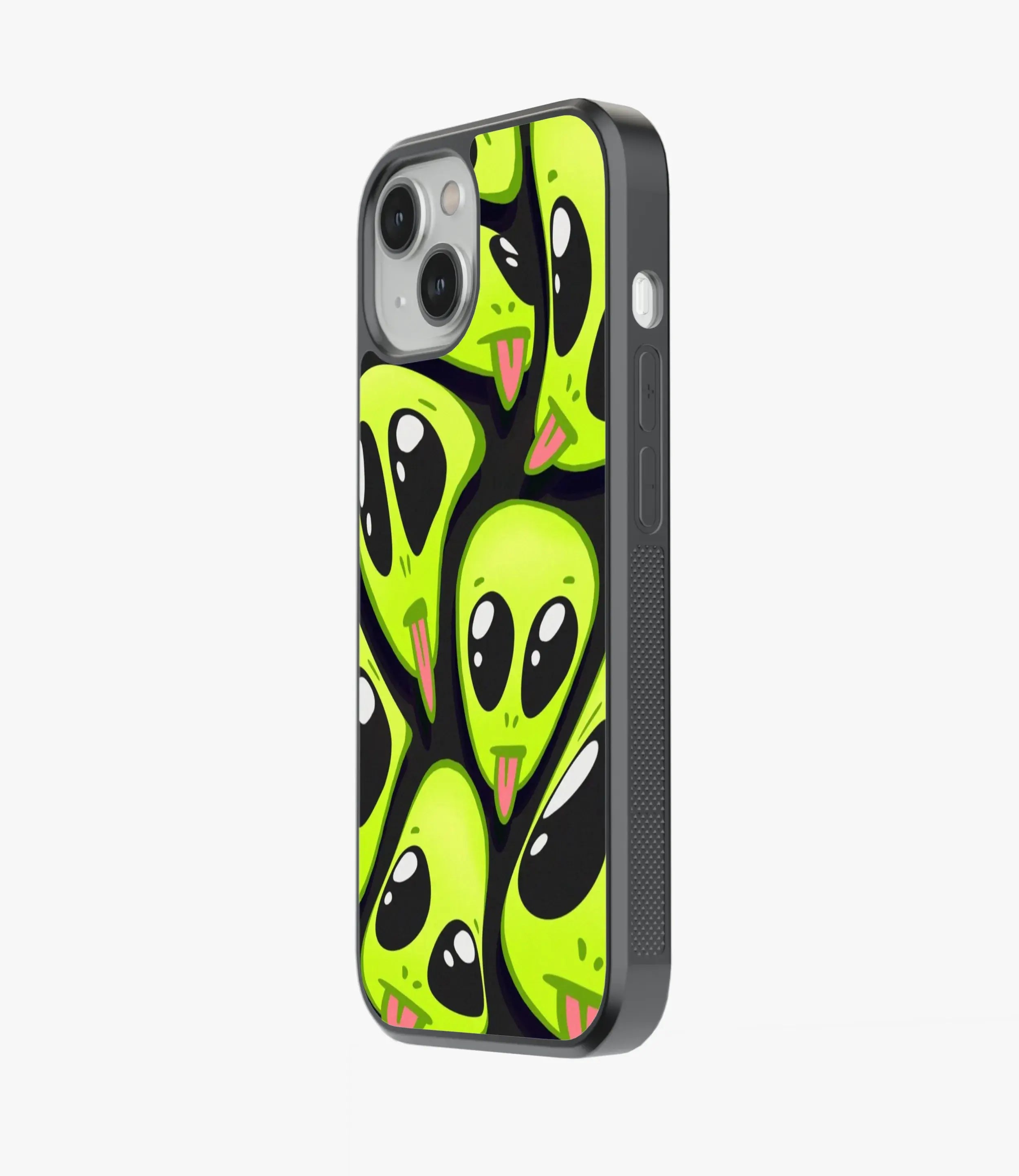 The Case Company Crazy Alien Glass Phone Case - view 3