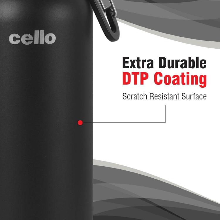 Cello Duro Hector Flask, Vacusteel Water Bottle - view 77