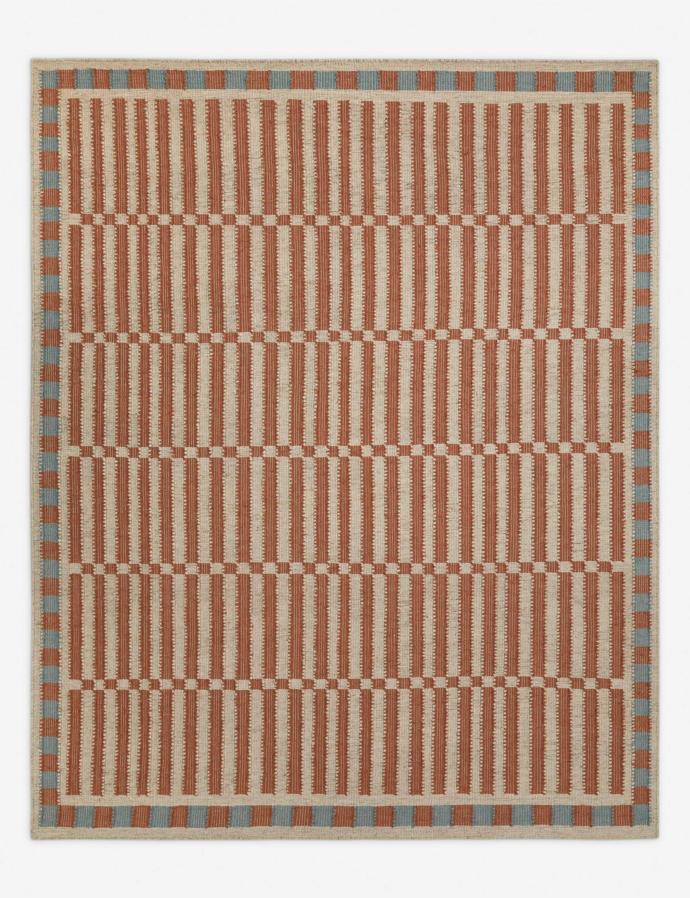 Lulu and Georgia Joslin Flatweave Wool Blend Rug