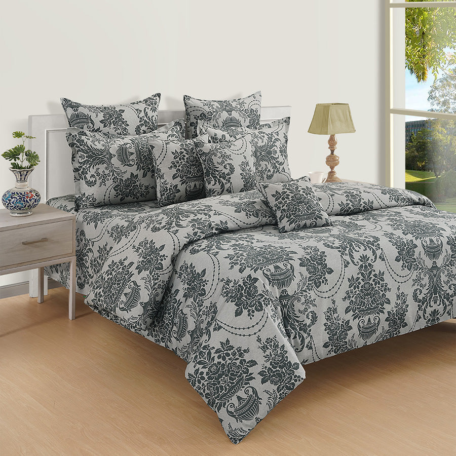 Swayam India Sparkle Fitted Bed Sheet -11072 - view 3