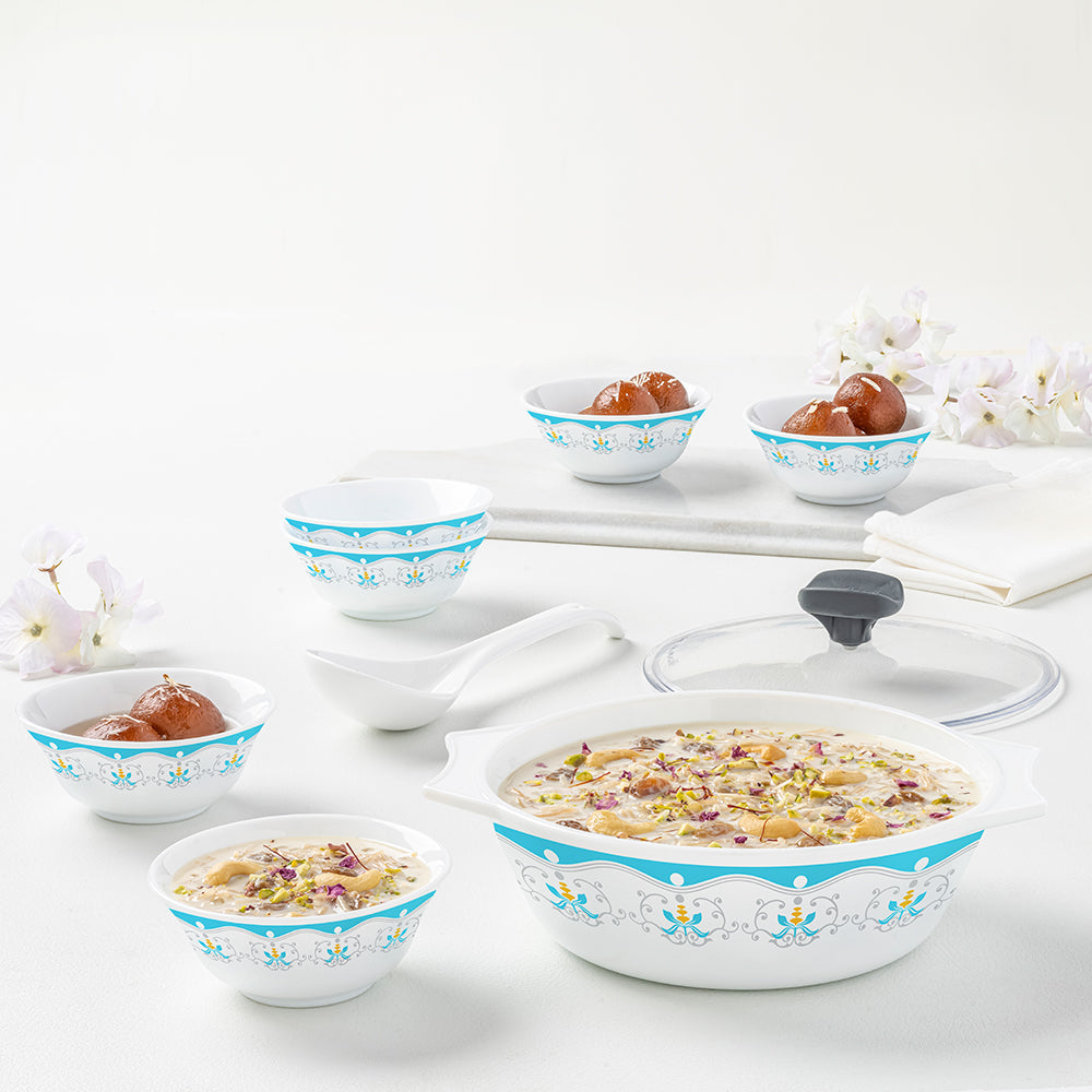 My Borosil Larah by Borosil Royal Jade Dessert Set