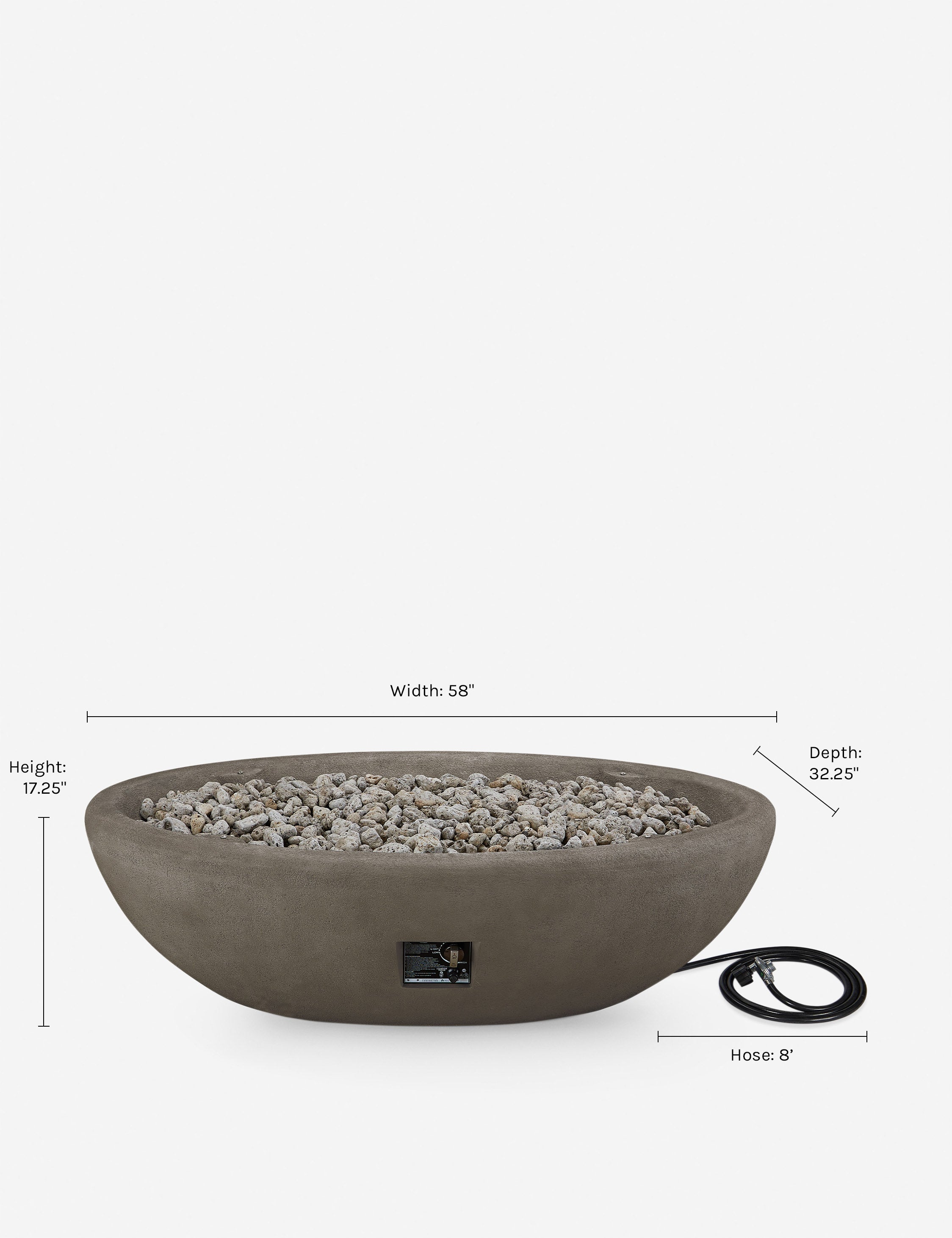 Lulu and Georgia Fernanda Fire Bowl - view 25