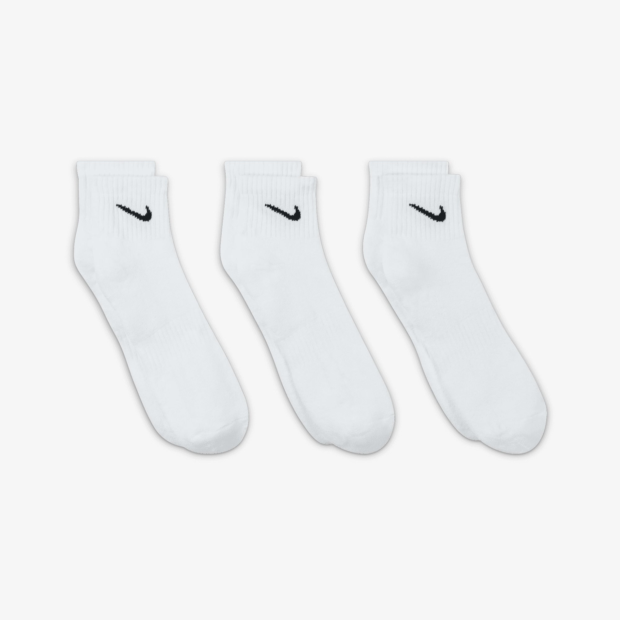 Nike | Everyday Training Ankle Socks { White/black - view 5