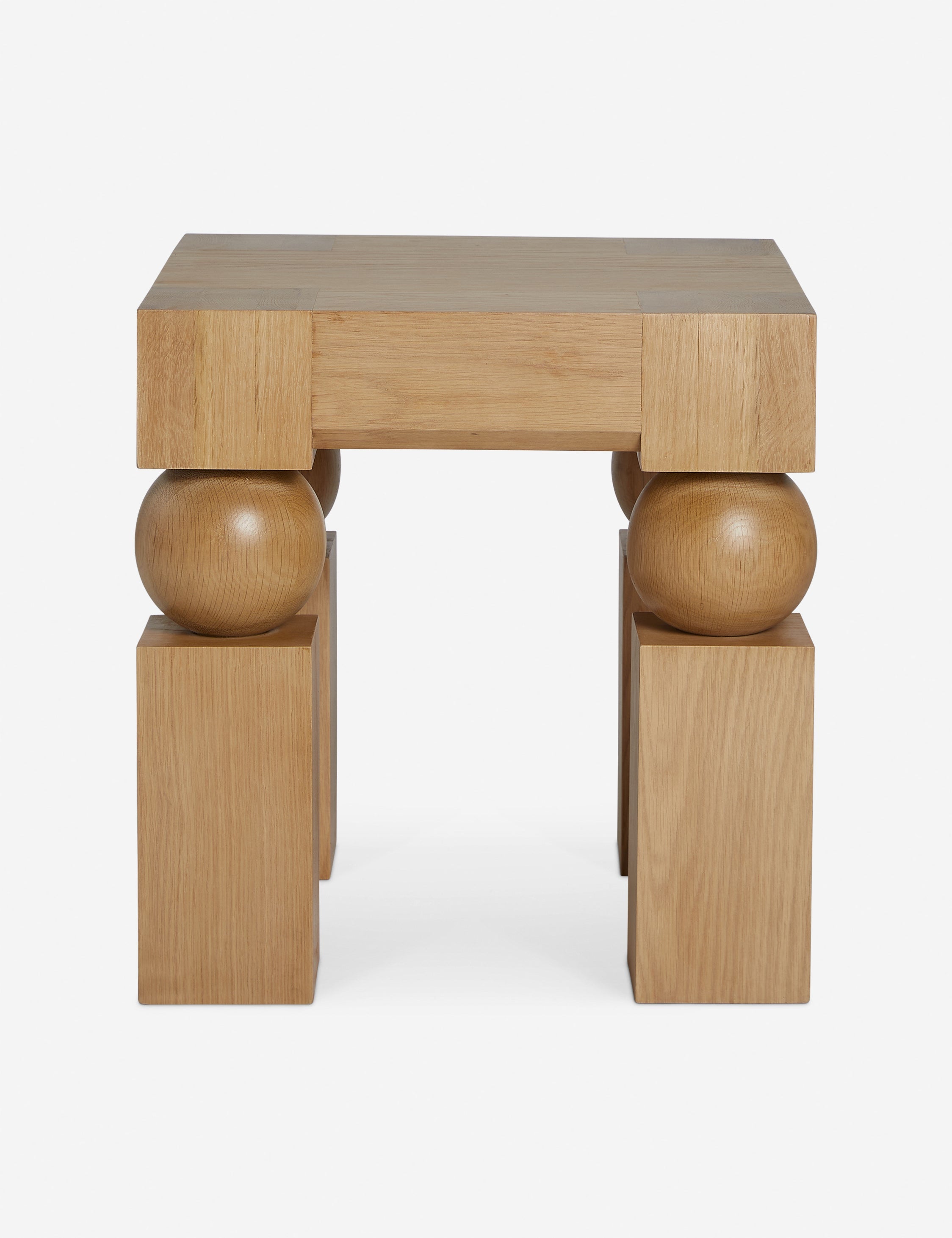 Lulu and Georgia Kent Side Table – Natural Oak