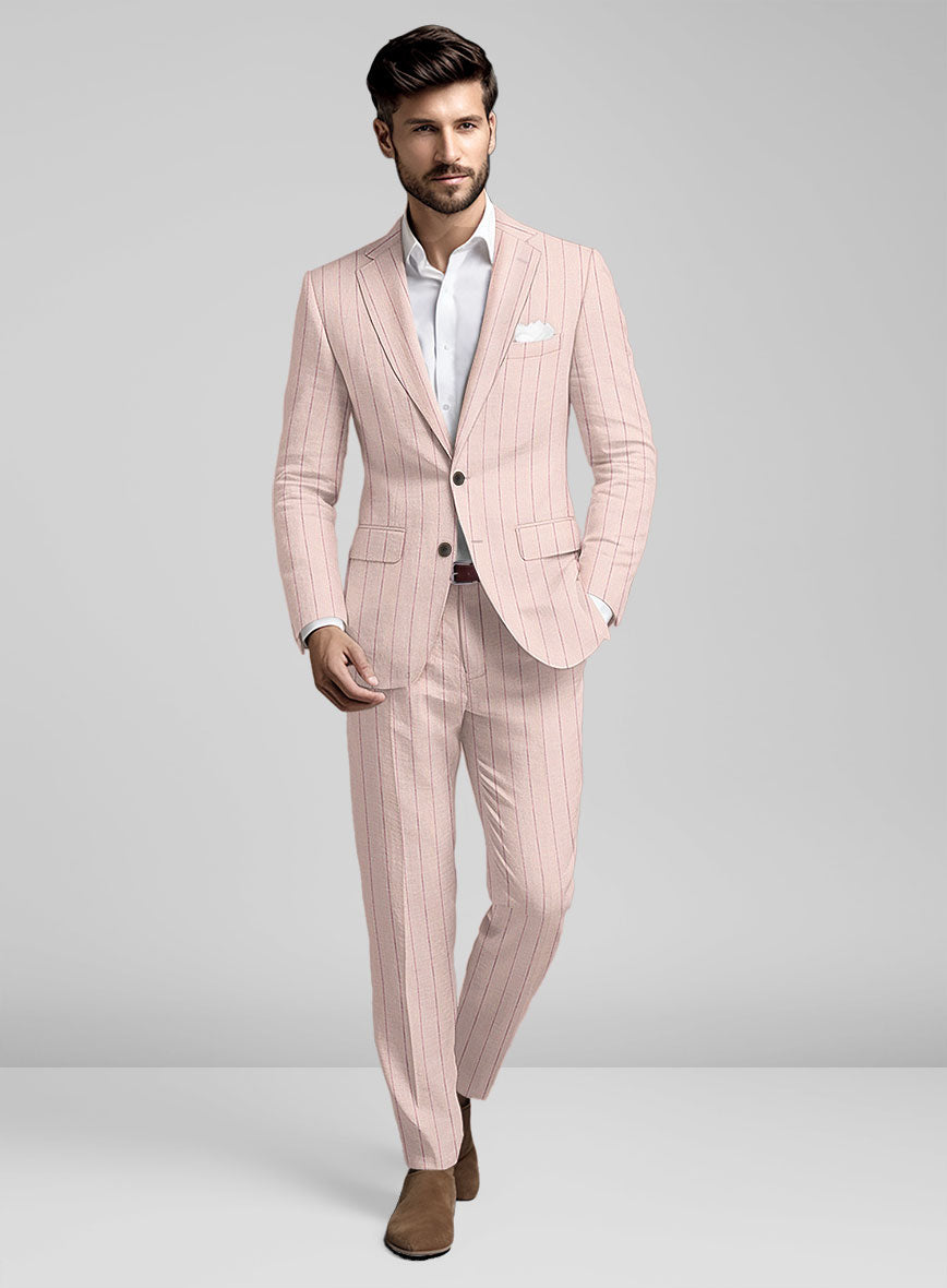 StudioSuits Italian Linen Cemto Suit - view 2
