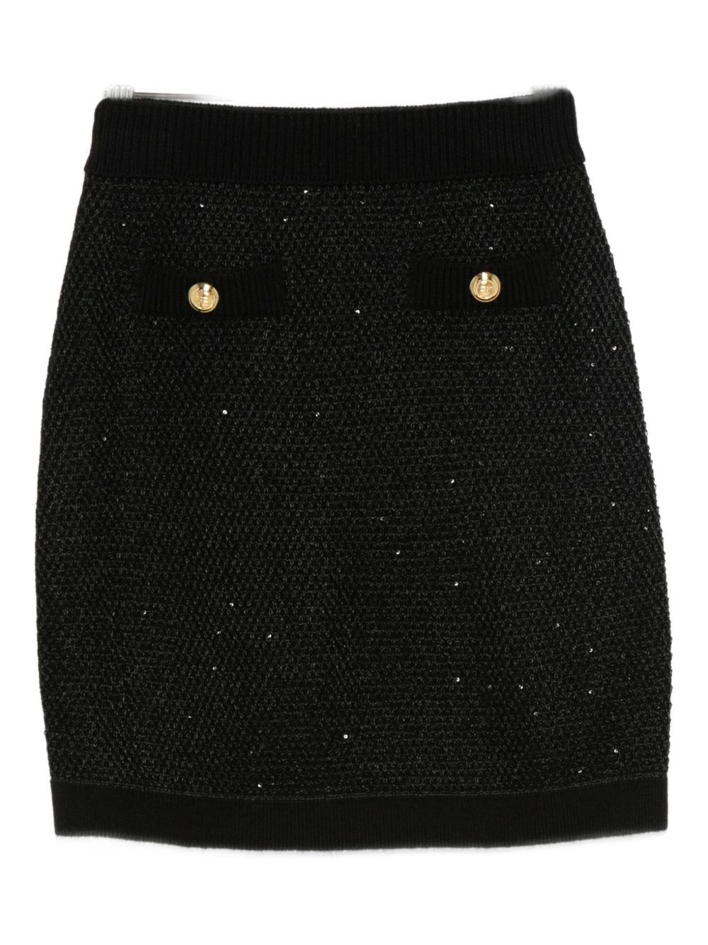 Elisabetta Franchi Wool knitted skirt – 100%WO