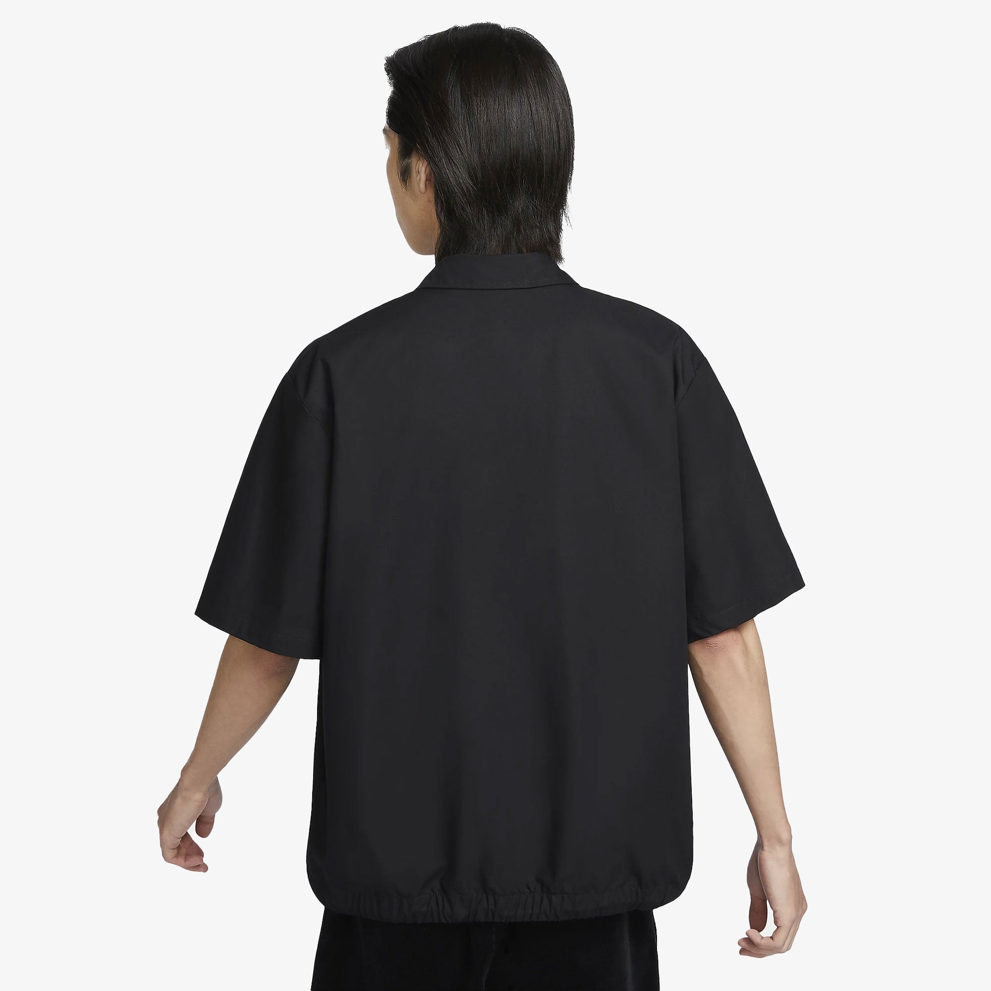 Nike | Club Oxford Button-up Shirt { Black/white - view 2